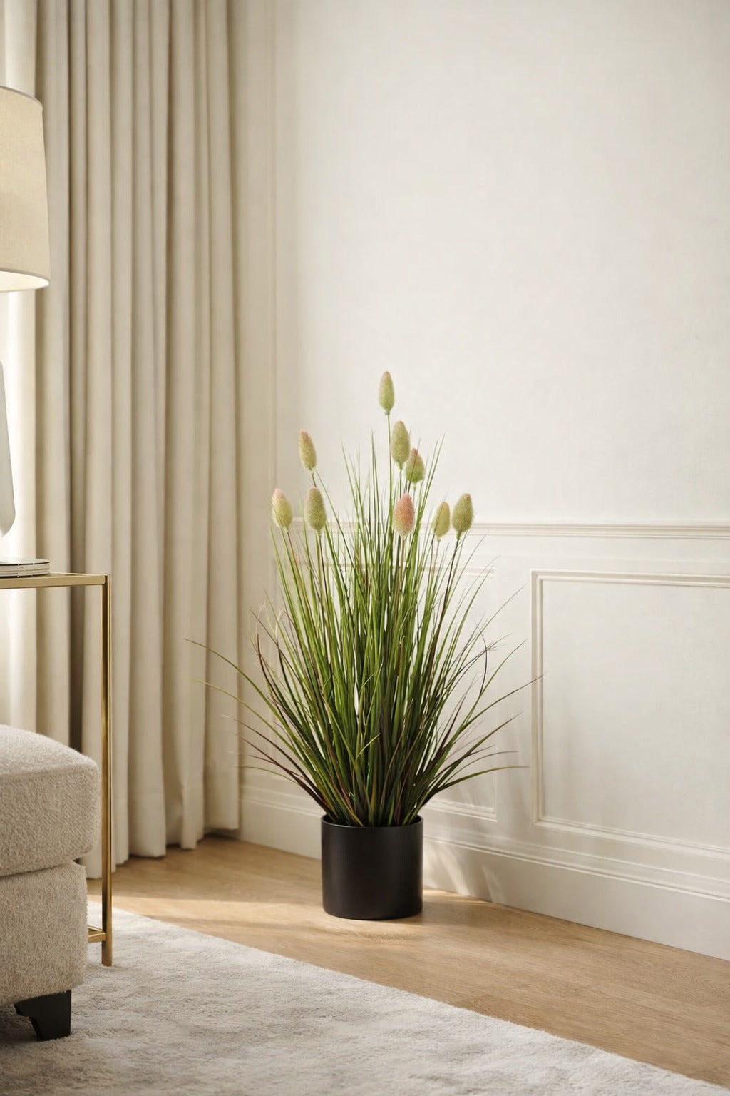 Blush Meadow Artificial Grass Plant