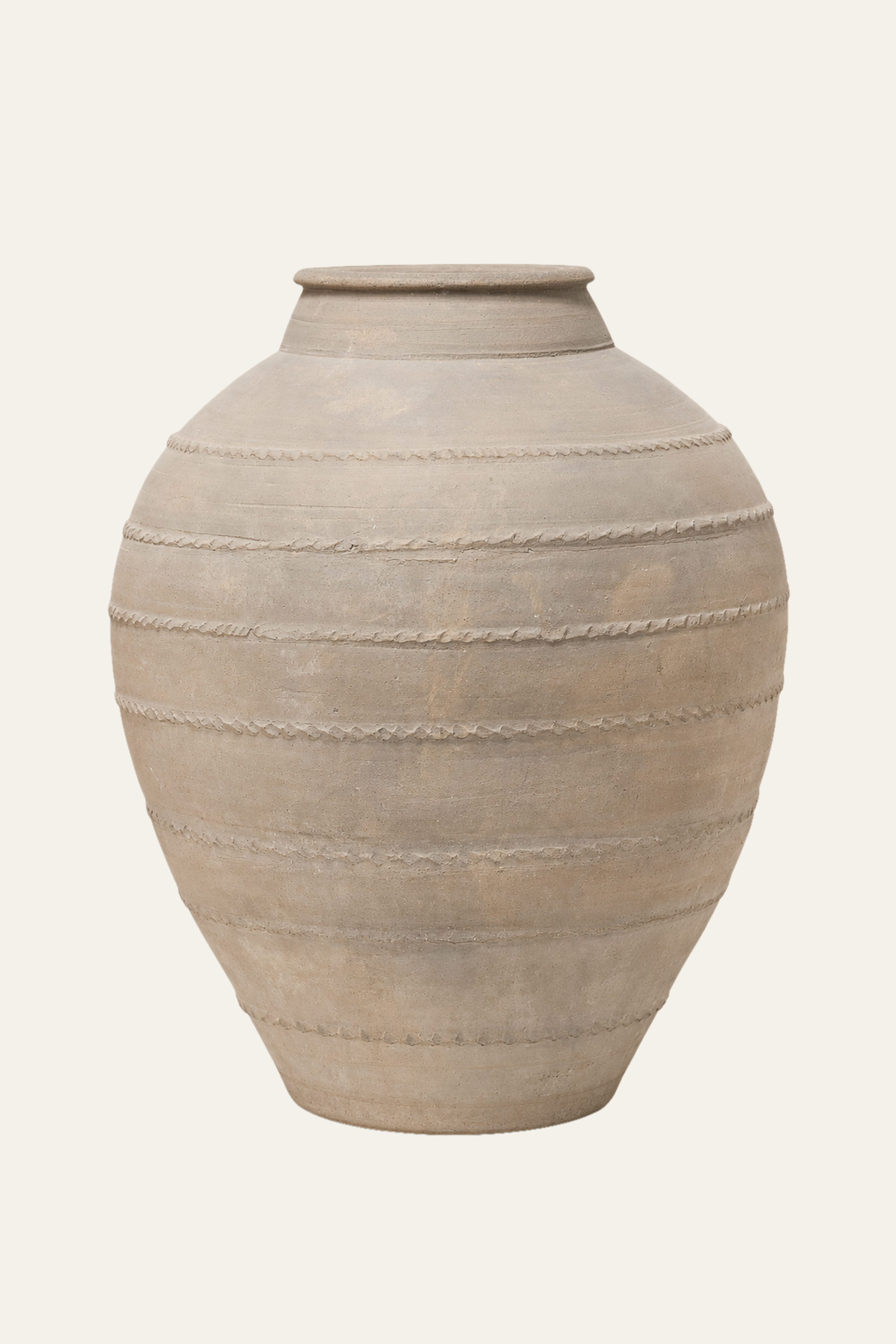 Large Textured Decorative Pot