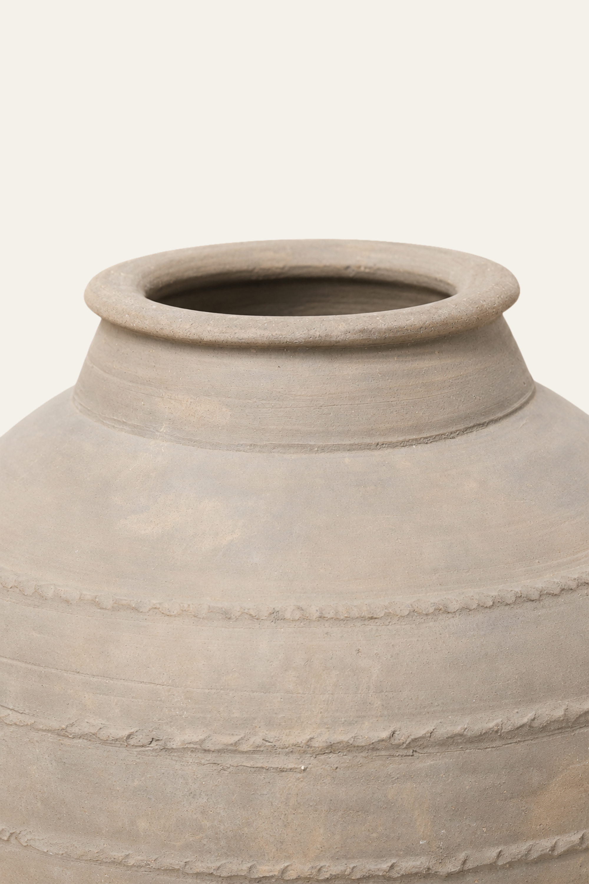 Large Textured Decorative Pot