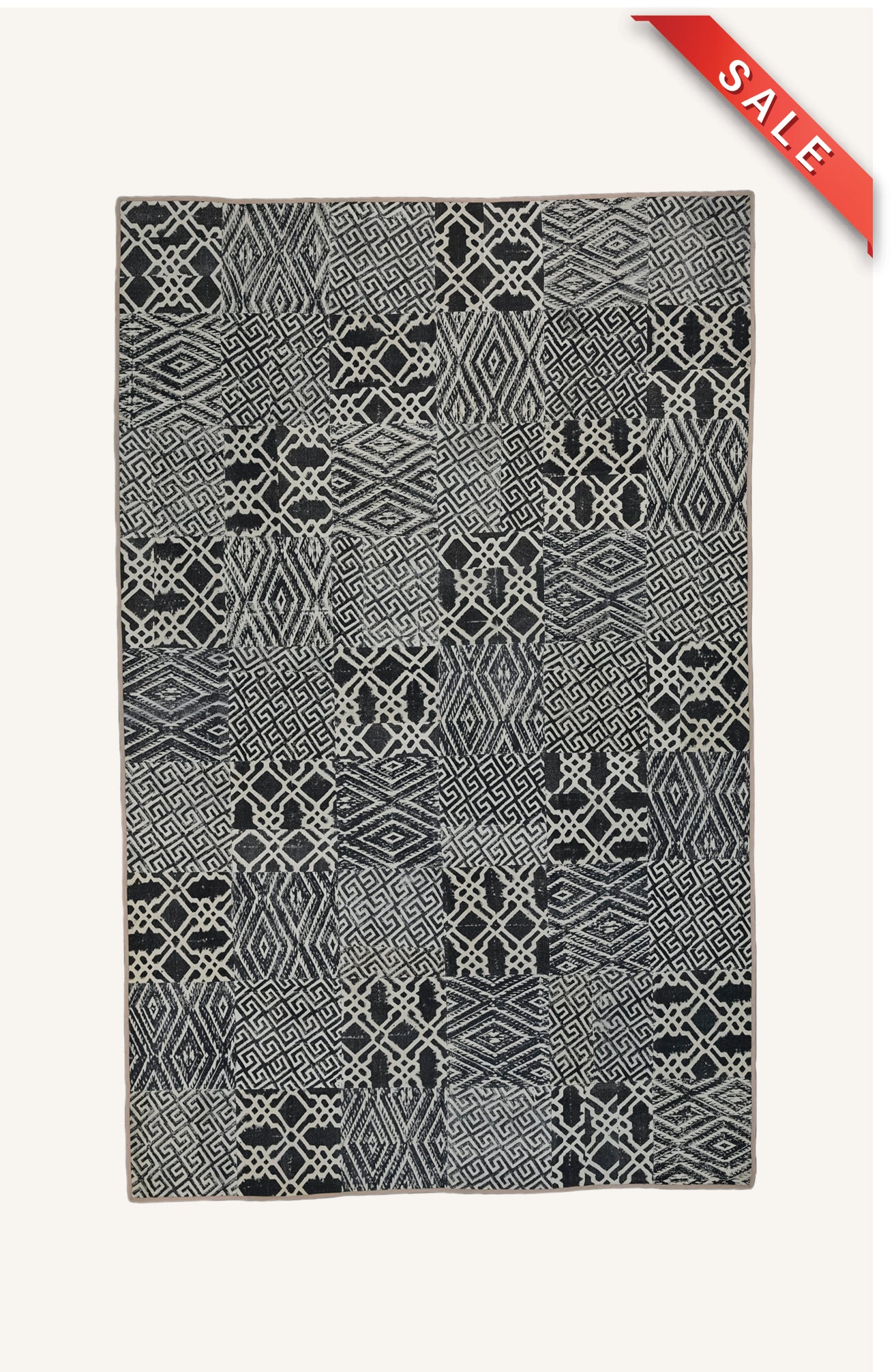 Patchwork Cotton Rug 