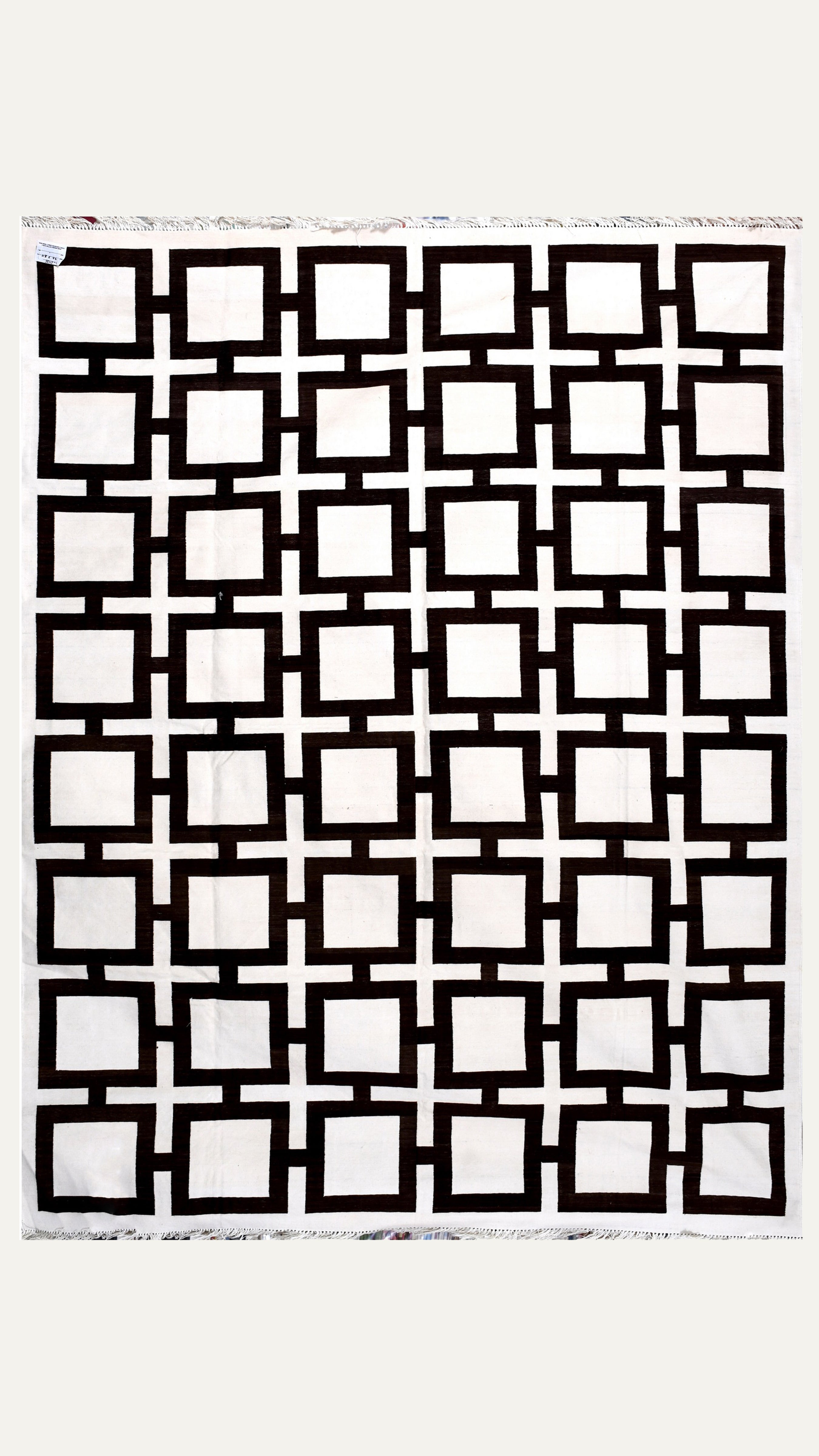 Patterned Balance Cotton Rug