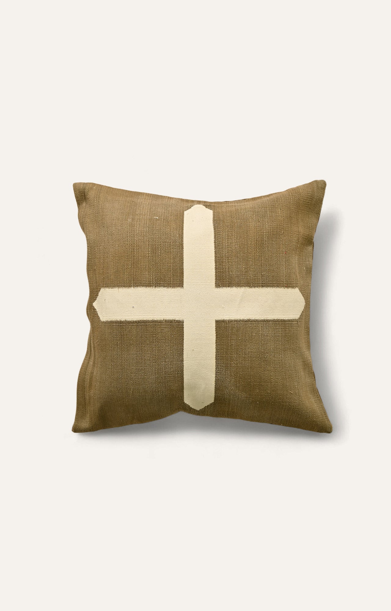 Peace cross on earthy brown_main