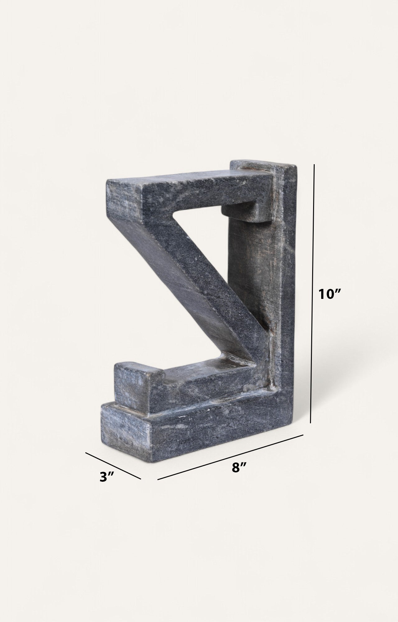 Premium marble bookends