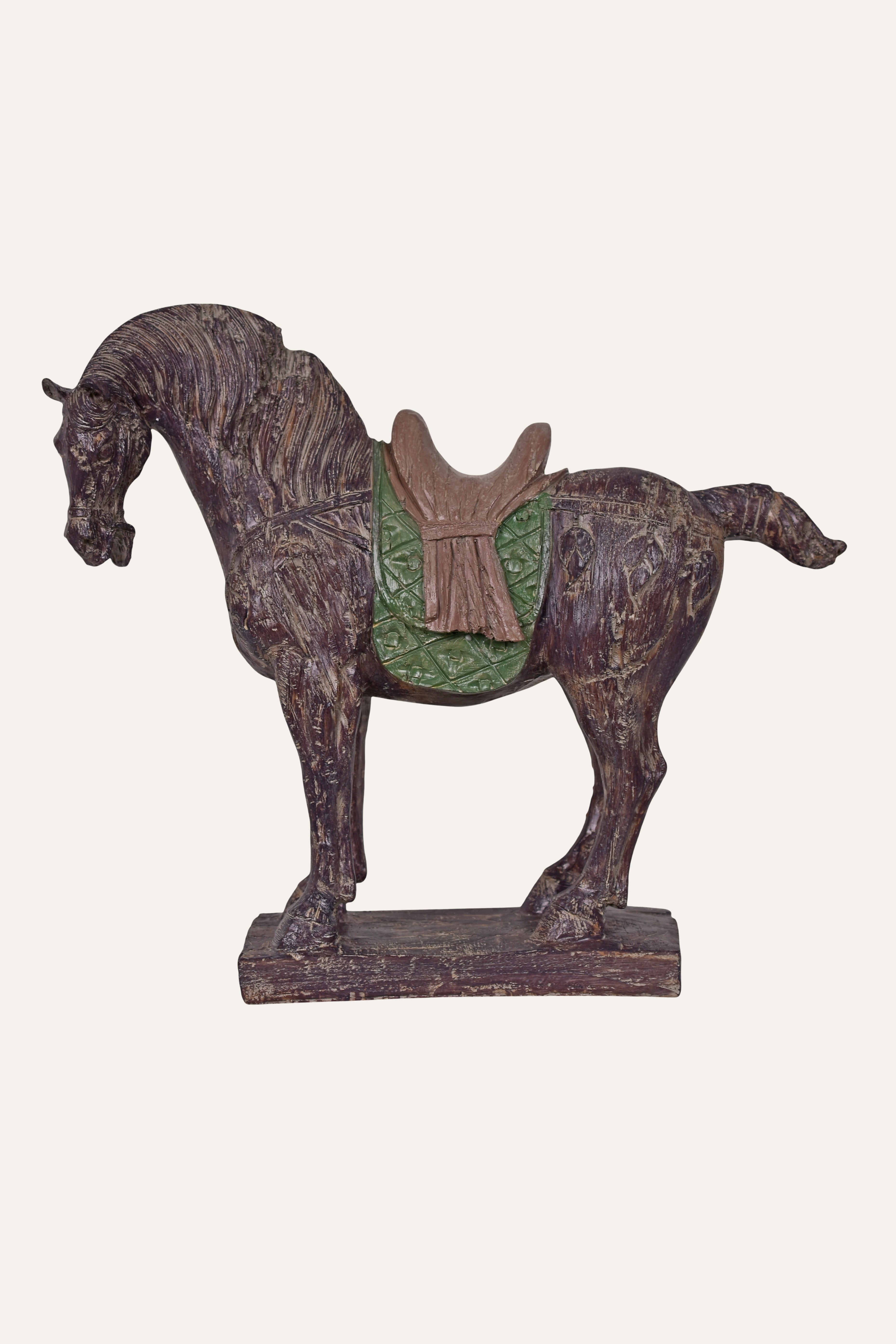 Premium resin horse sculpture