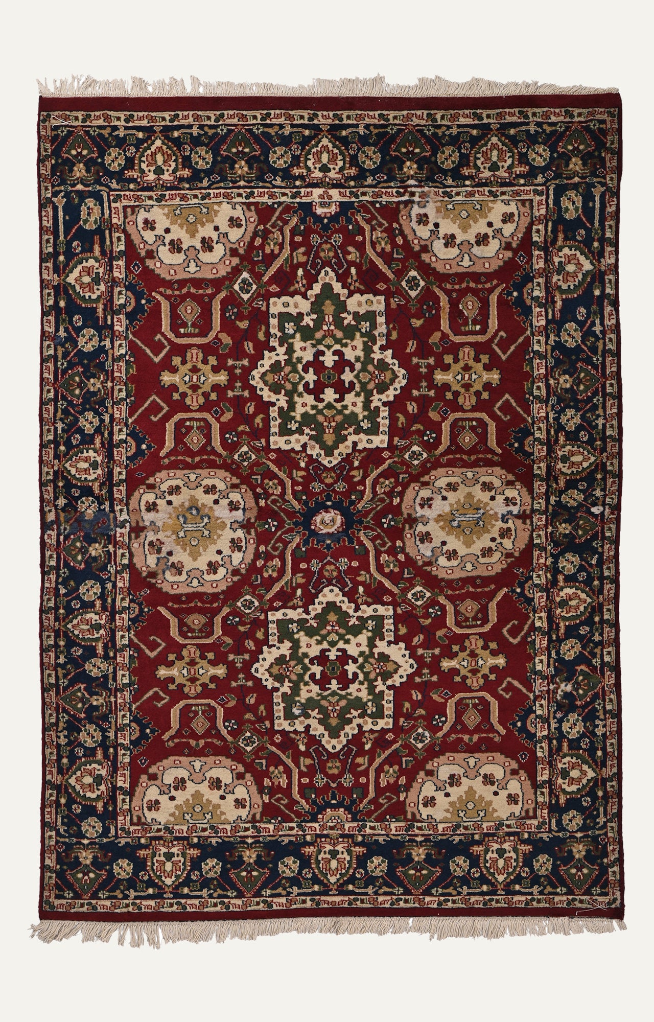 Rare Vintage Agra Carpet