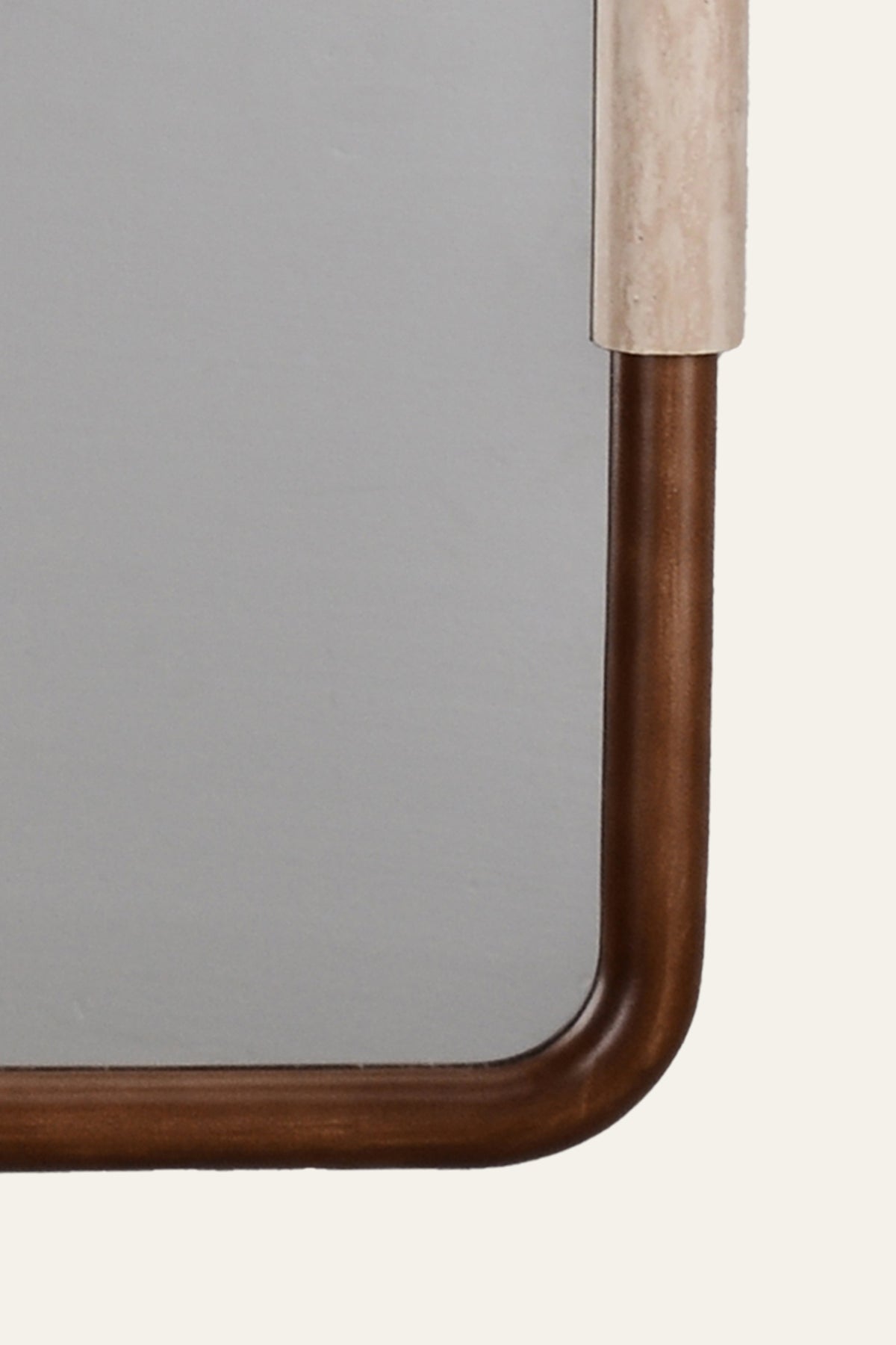 Rectangular Wooden Mirror