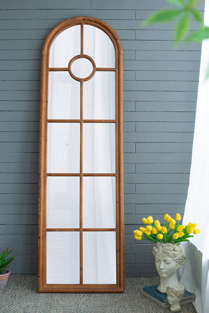 Rectangular statement wall mirror