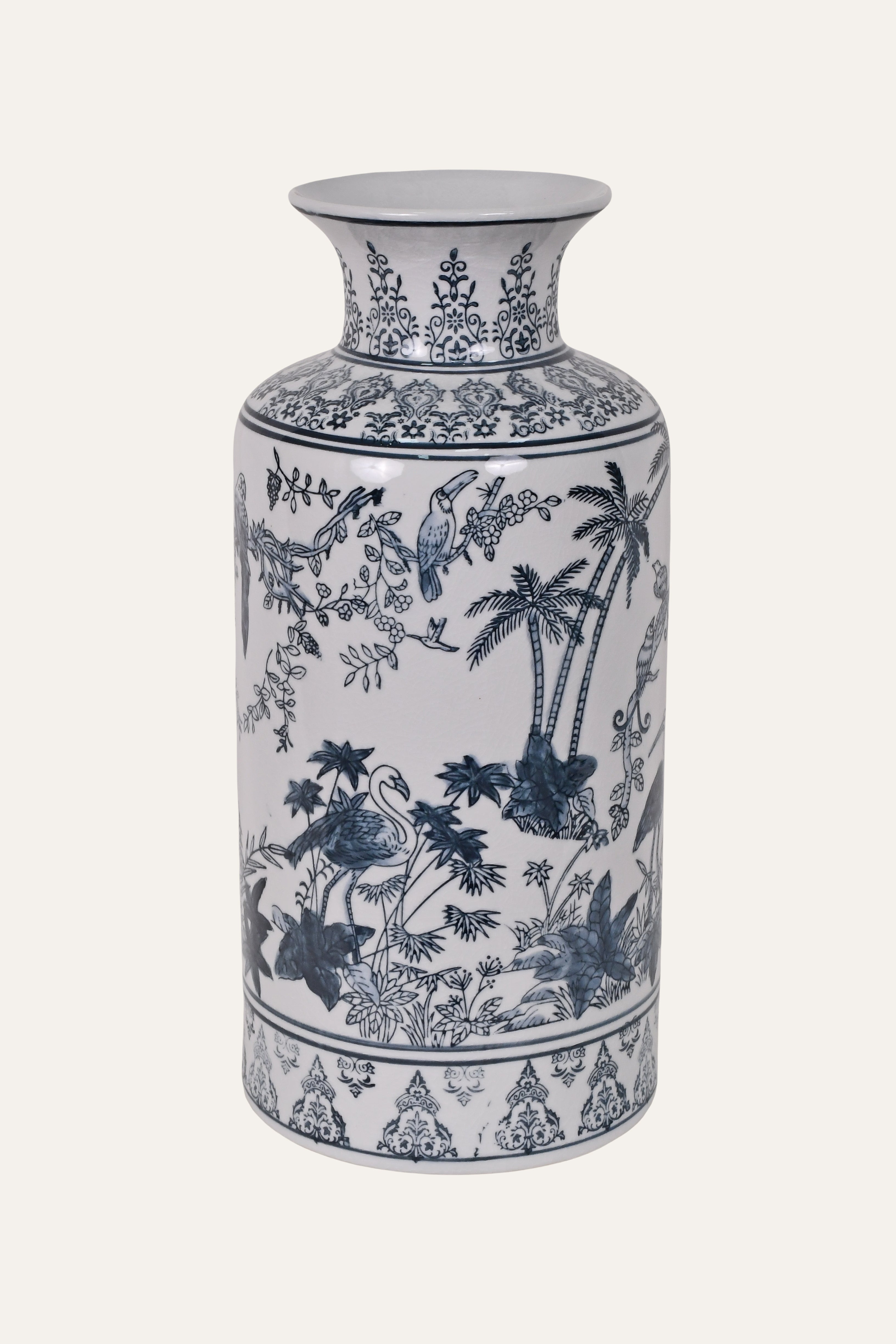 Retro Hand Painted Vase