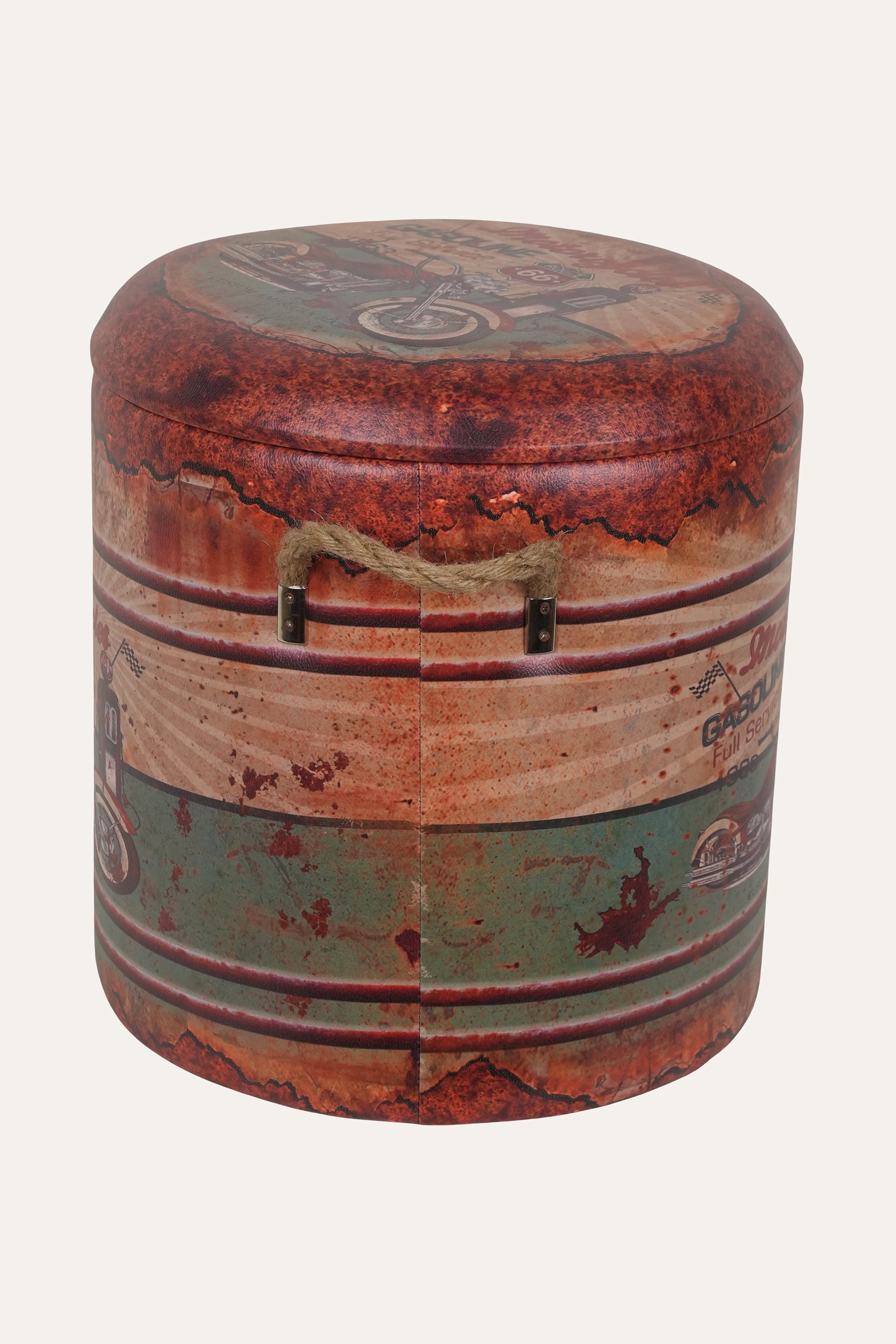 Retro motorcycle decorative storage box medium