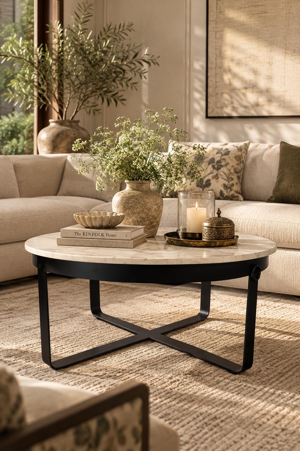 Round Marble Coffee Table