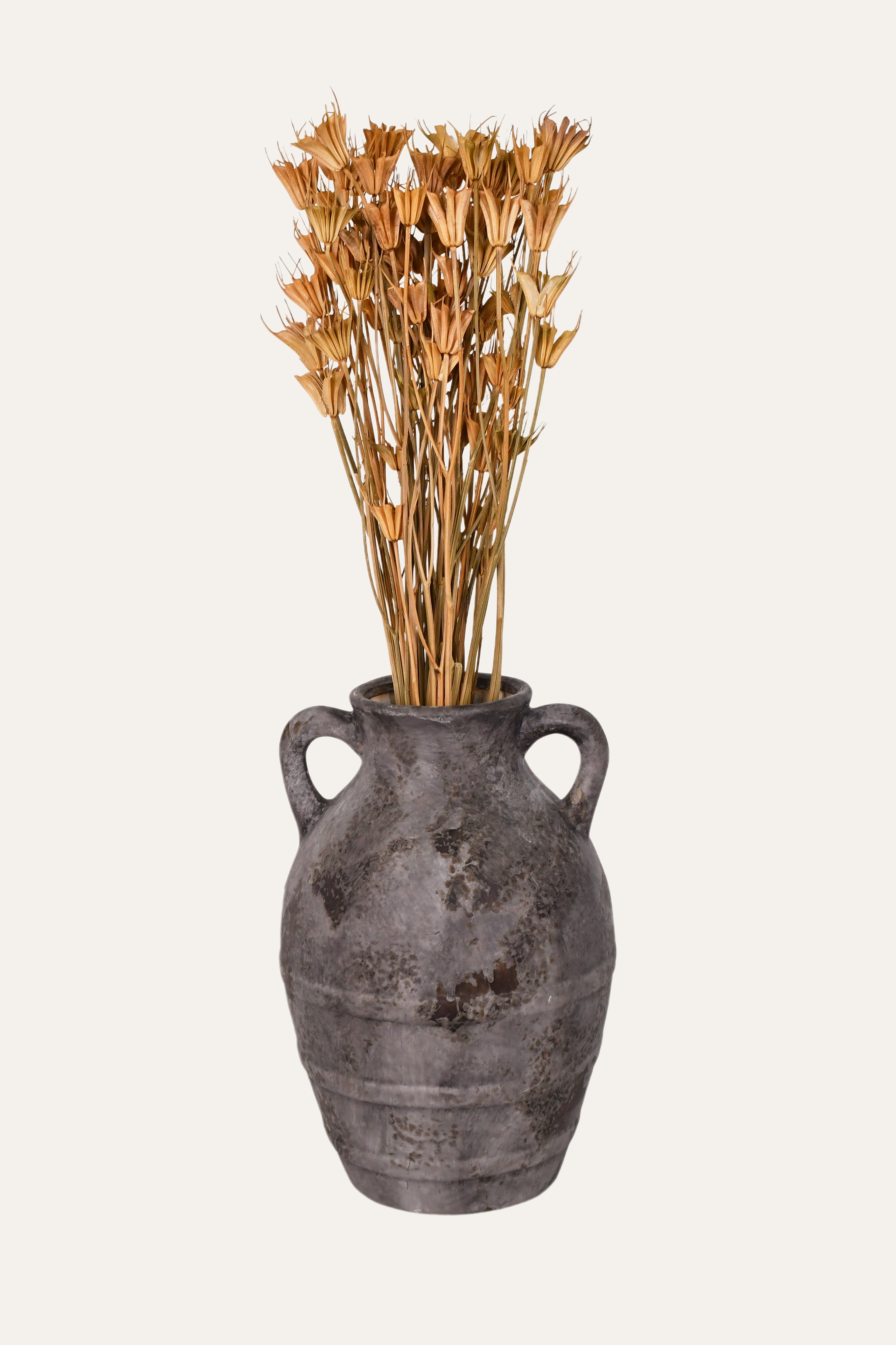 Rustic Ceramic Amphora Vase