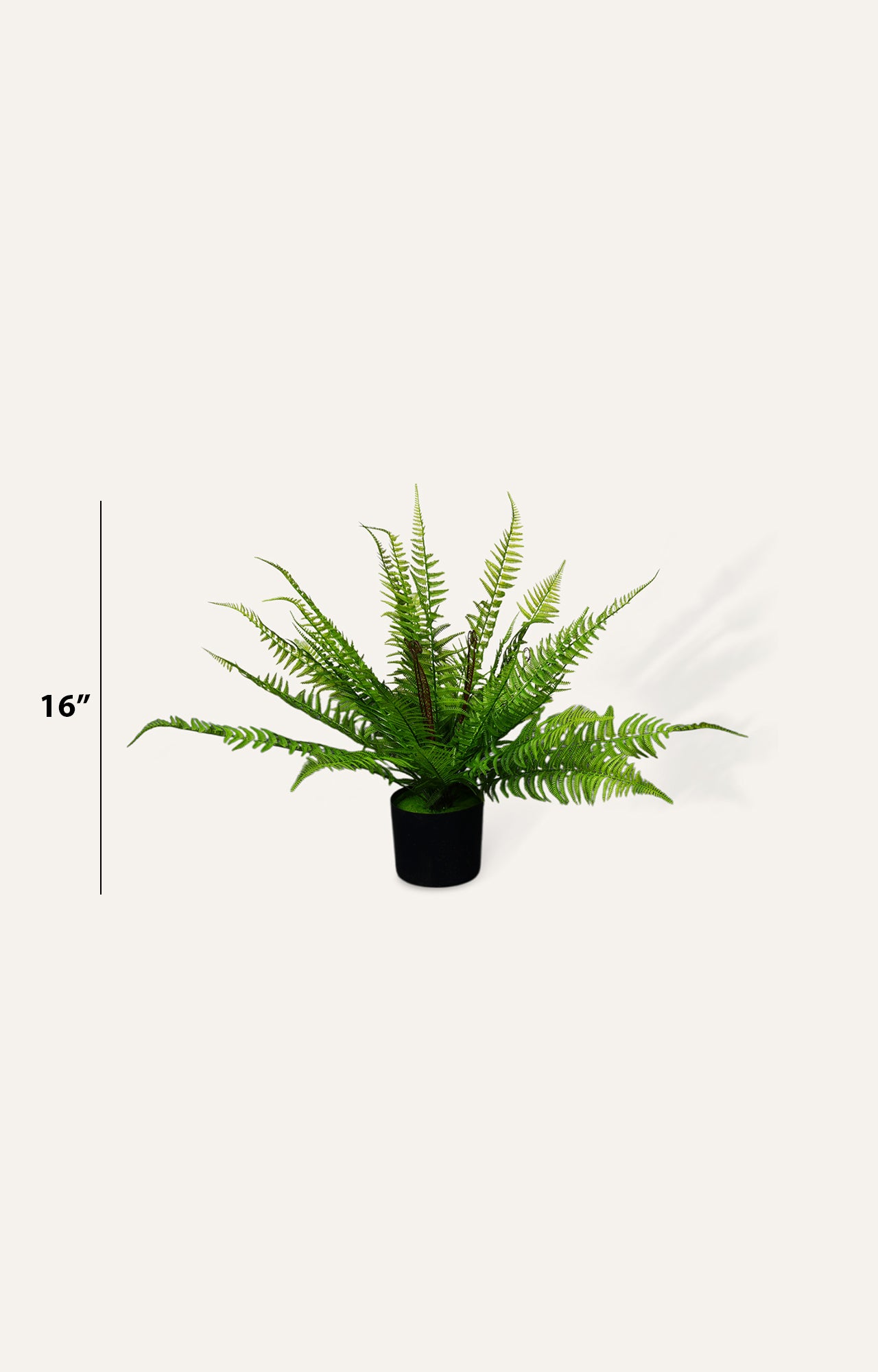 Artificial Fern Bush – 1.5 Feet