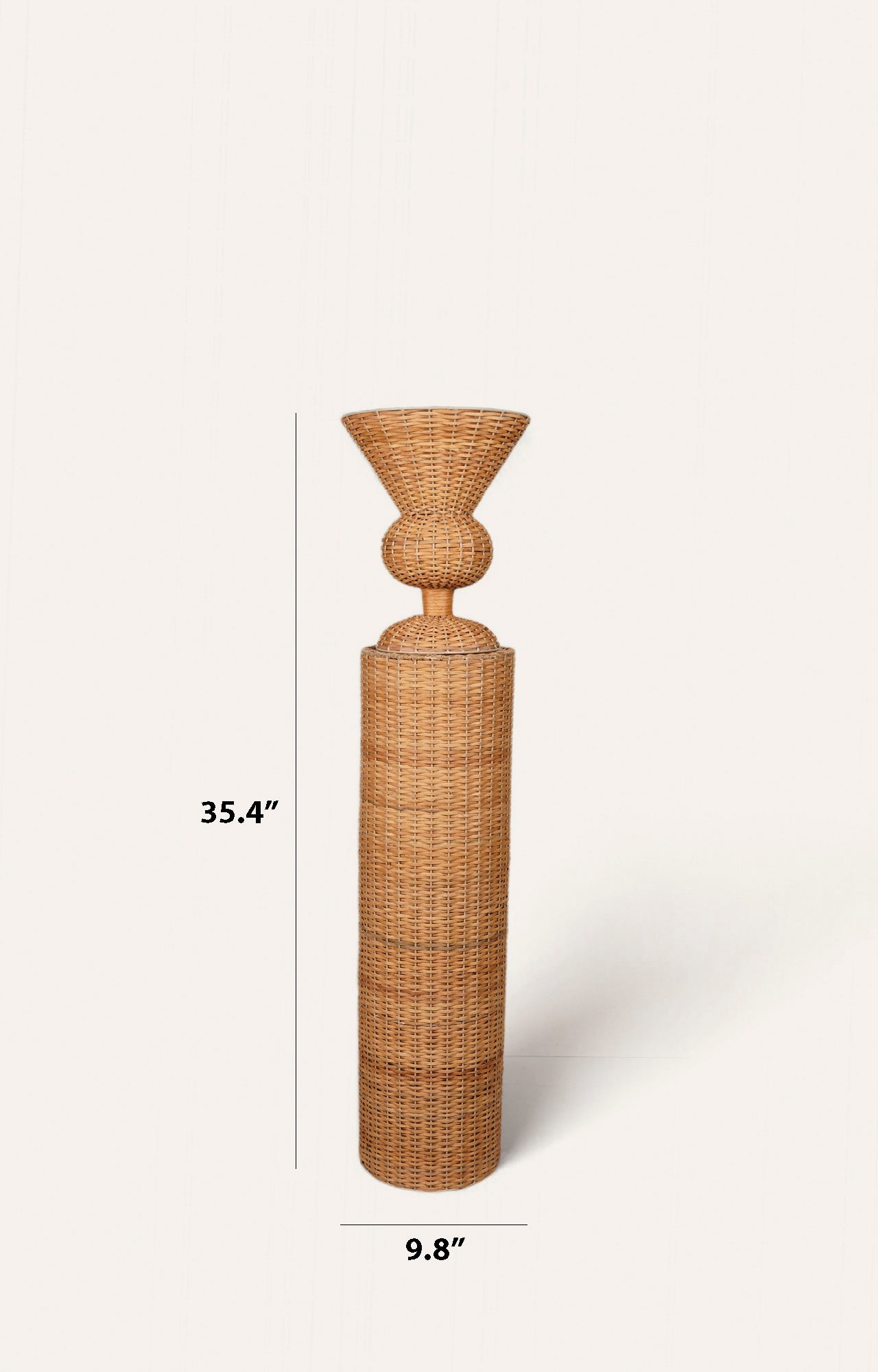 Cane Column Home Decor