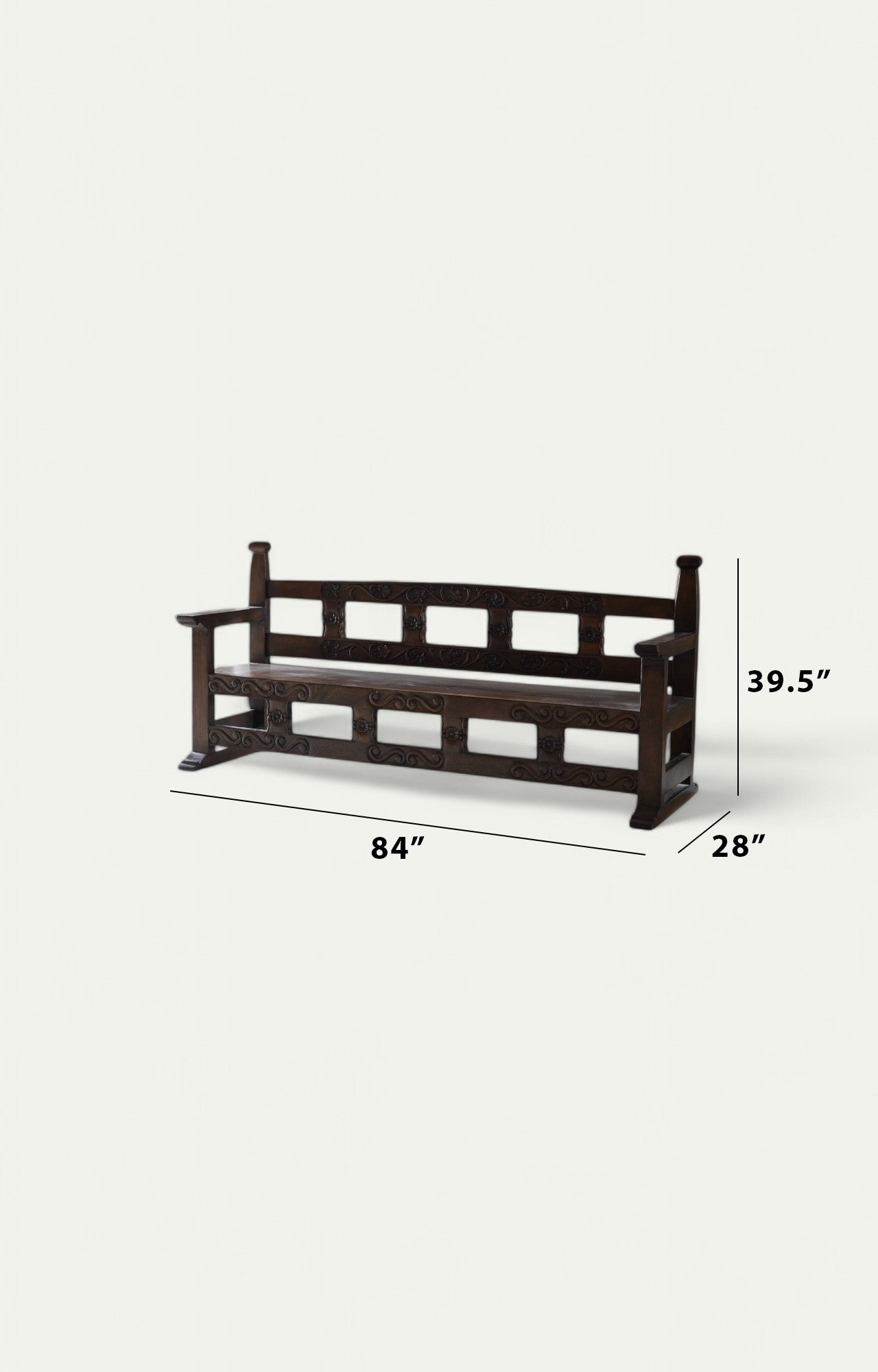 Wooden Decorative Bench