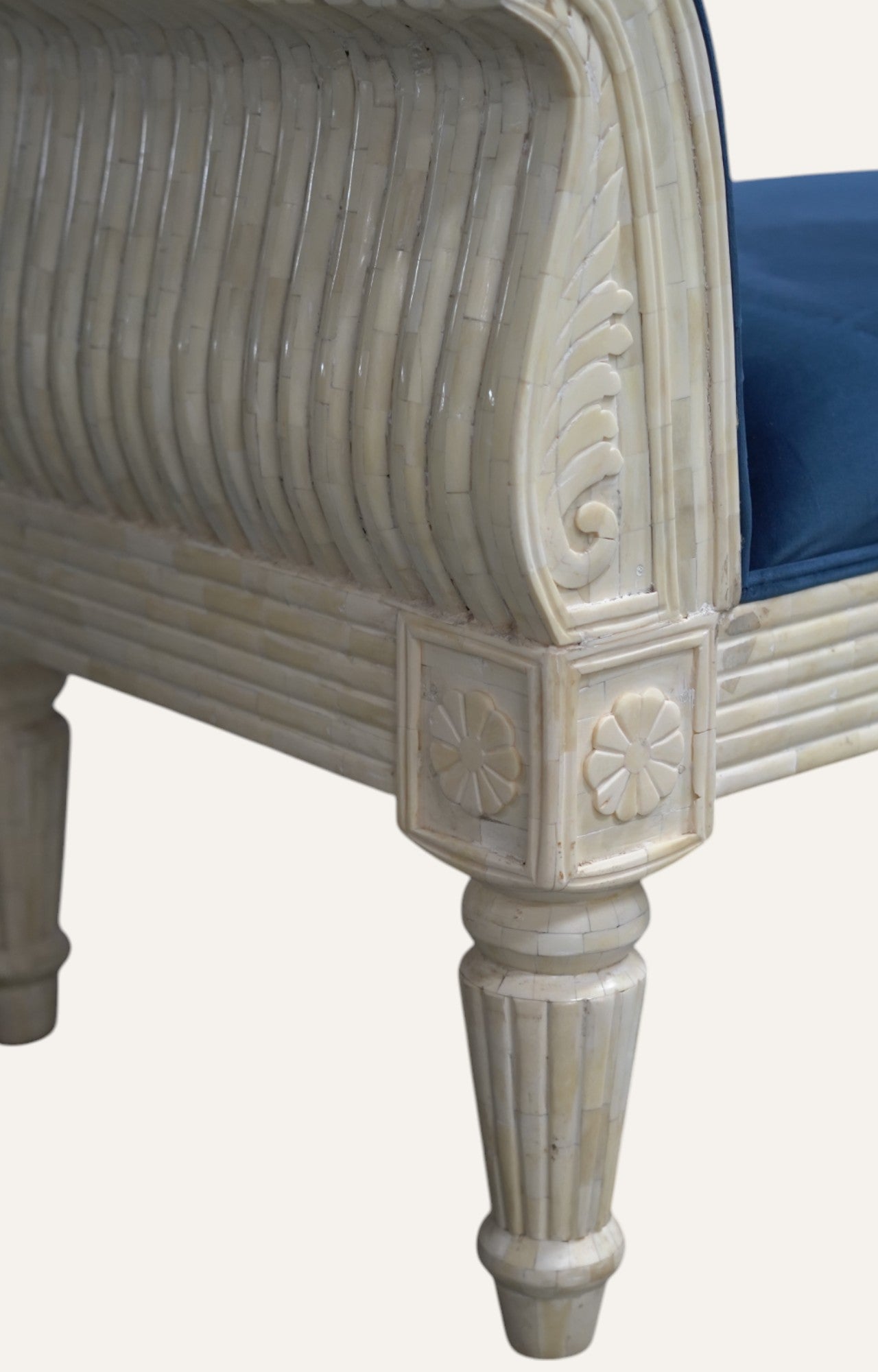 Decorative Camel Bone Bench