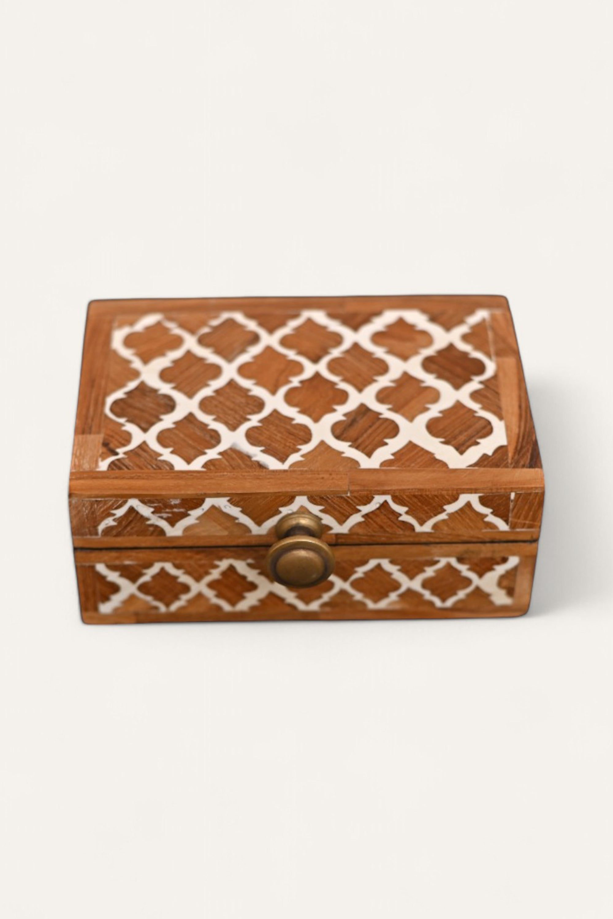 Petite Inlay Trinket Box