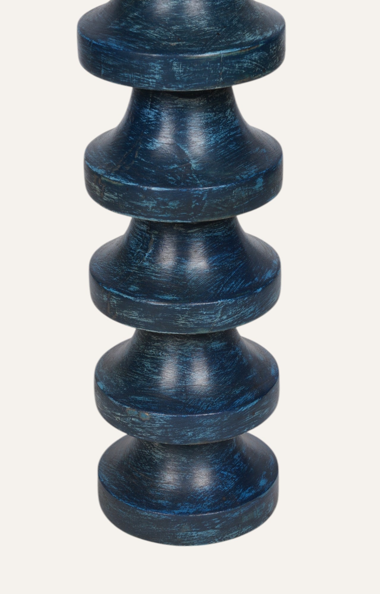 Mango Wood Candle Stand