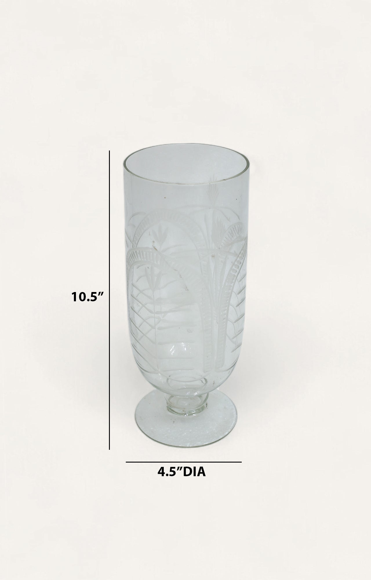 Glass Candle Stand