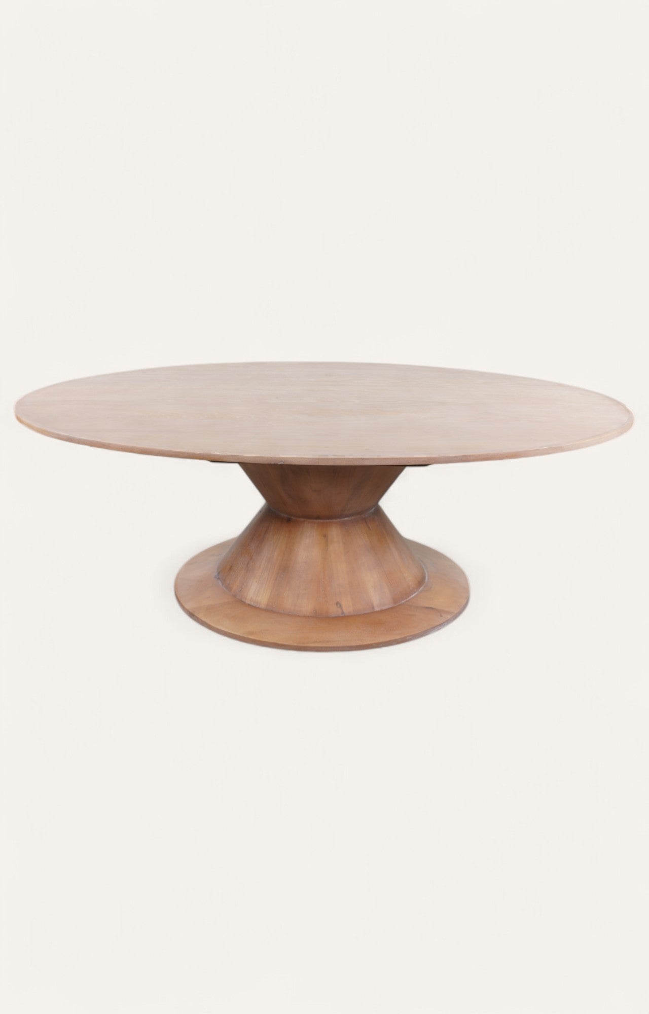 Round wooden table 