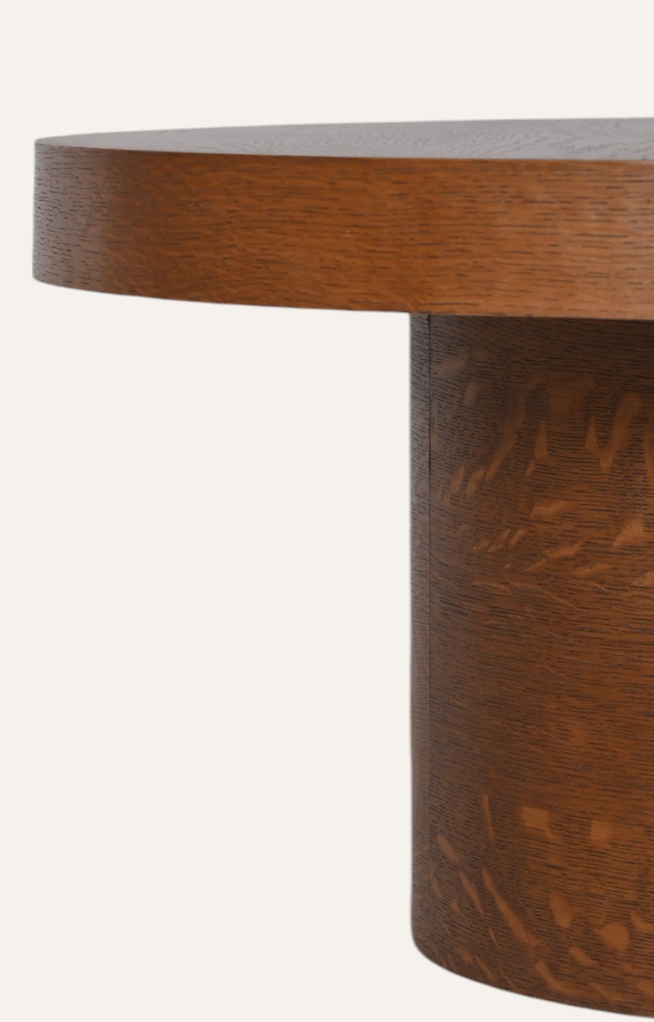 Round Wooden Coffee Table