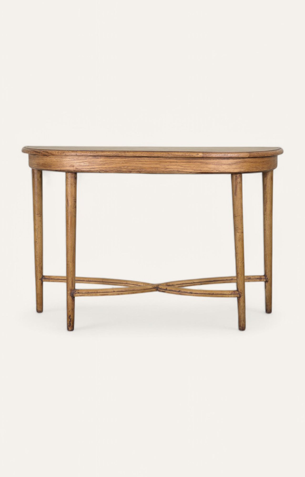 Wooden console table