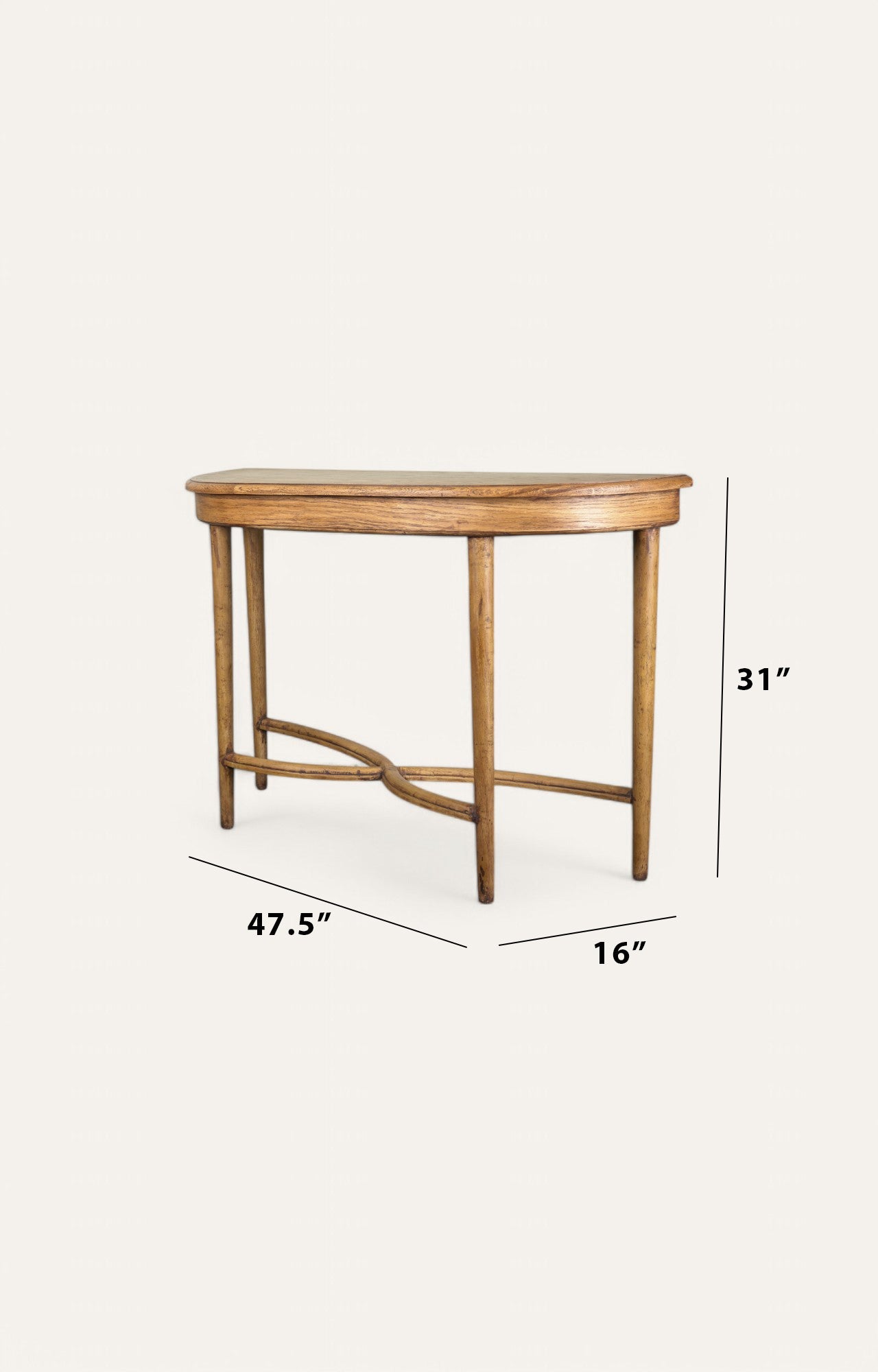 Half Moon Console Table