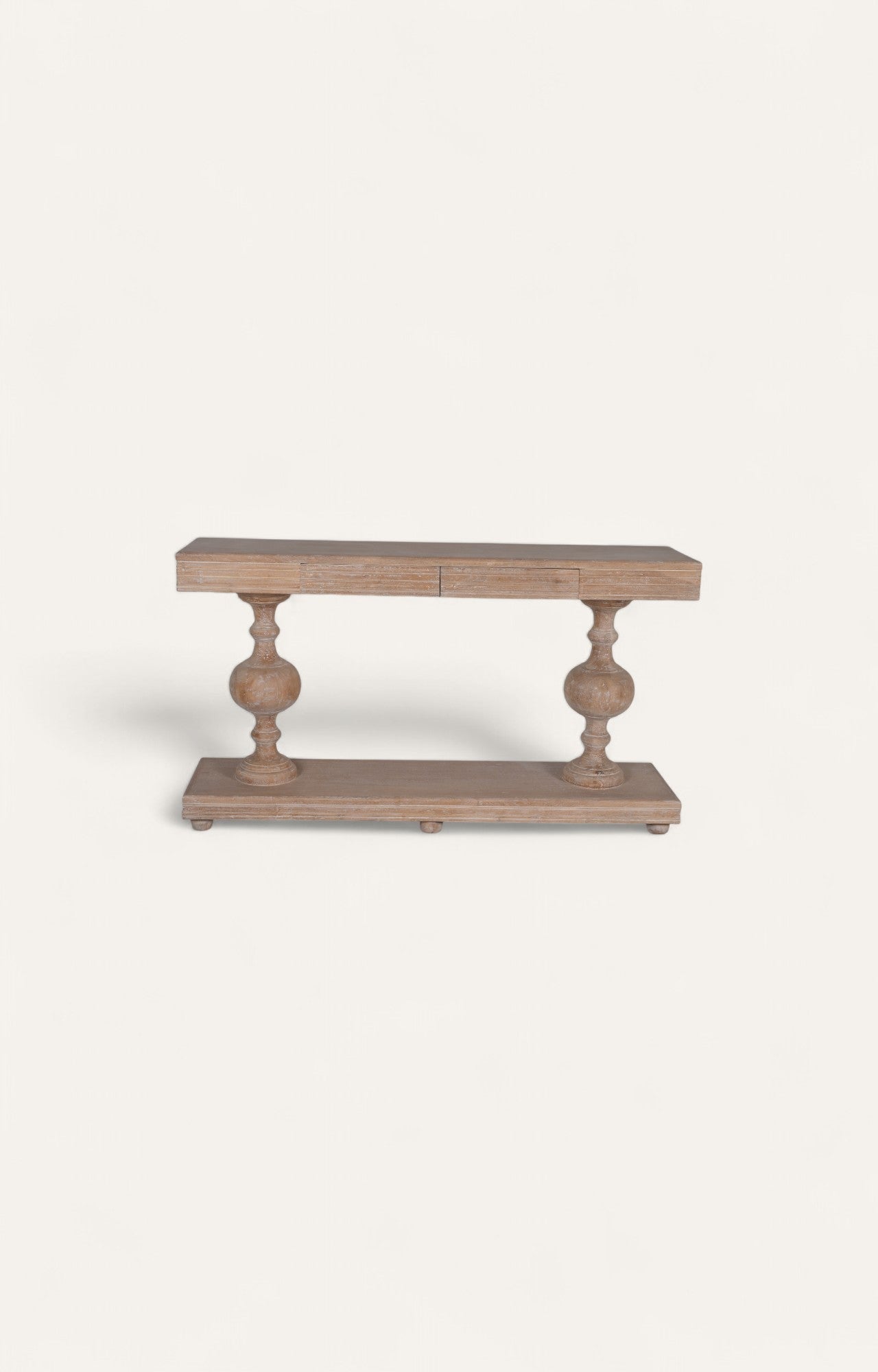 vintage Natural Acacia Console