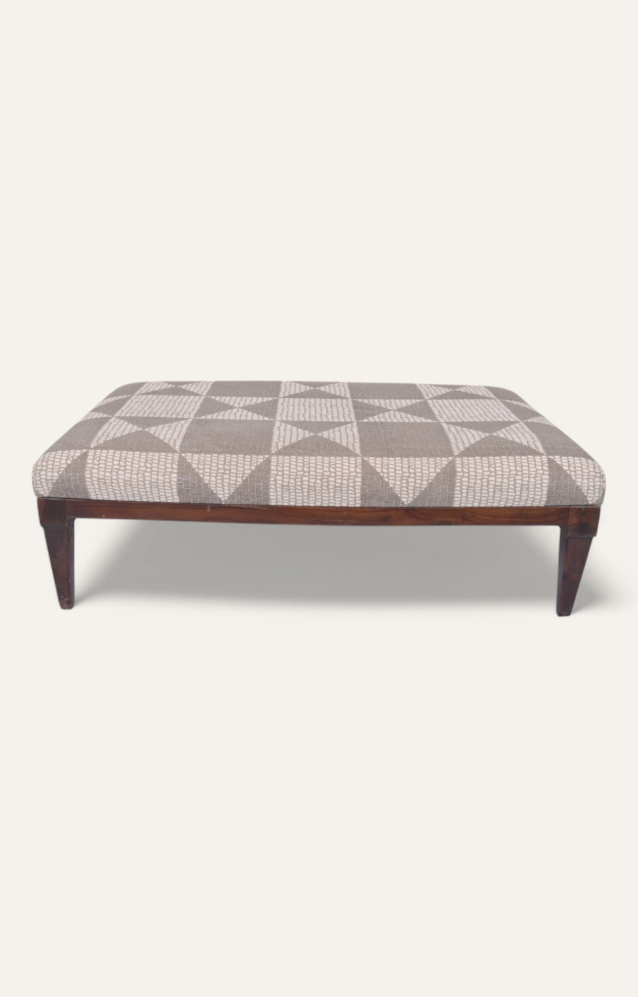  Wooden Ottoman