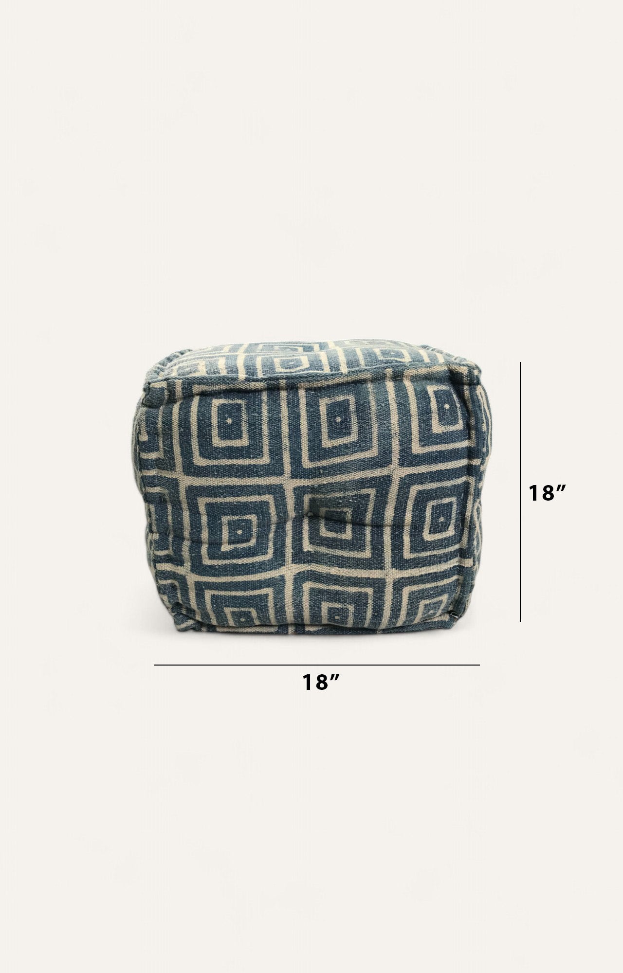 Handwoven Pouf 