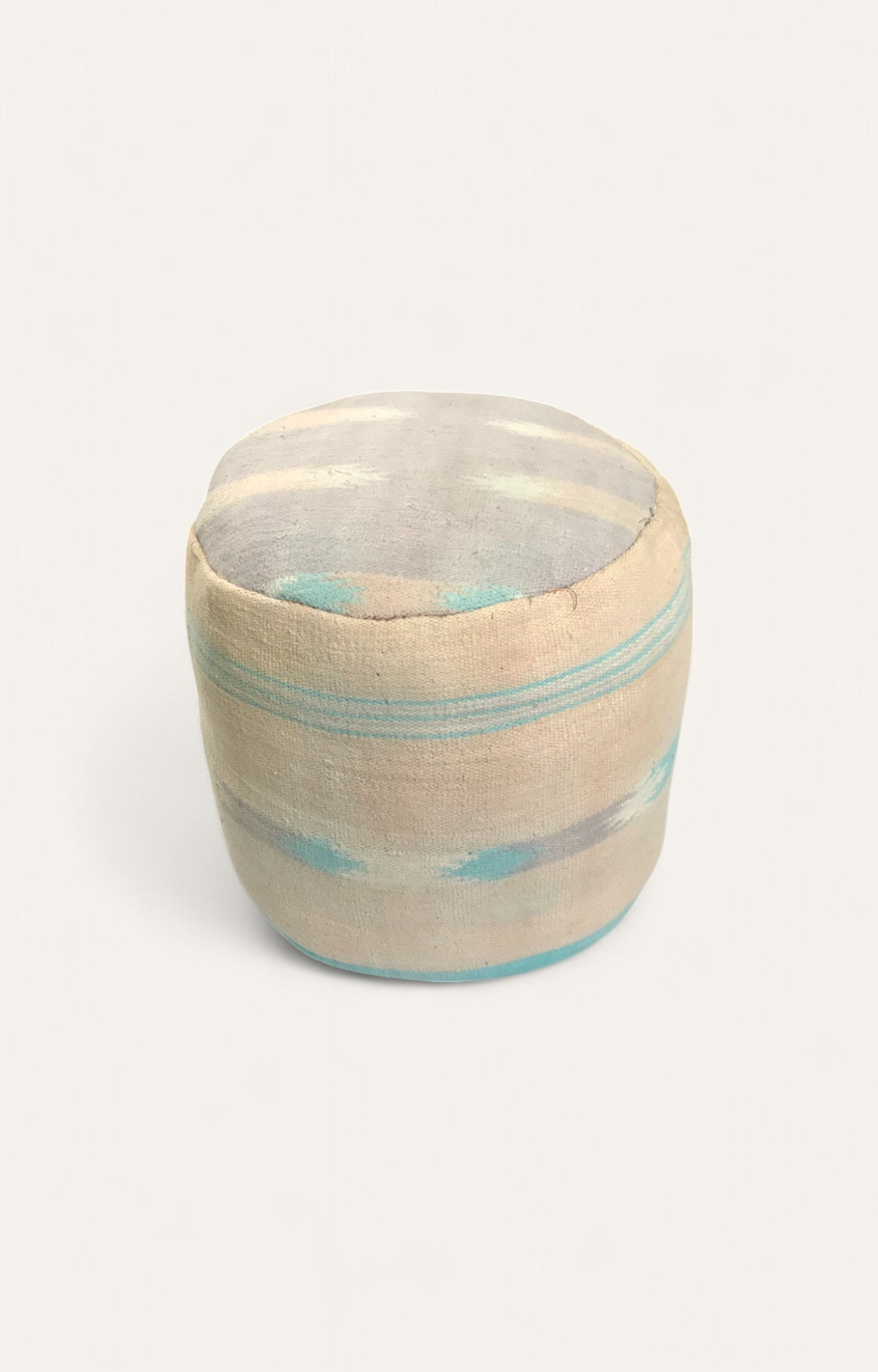 Handwoven Pouf Ottoman