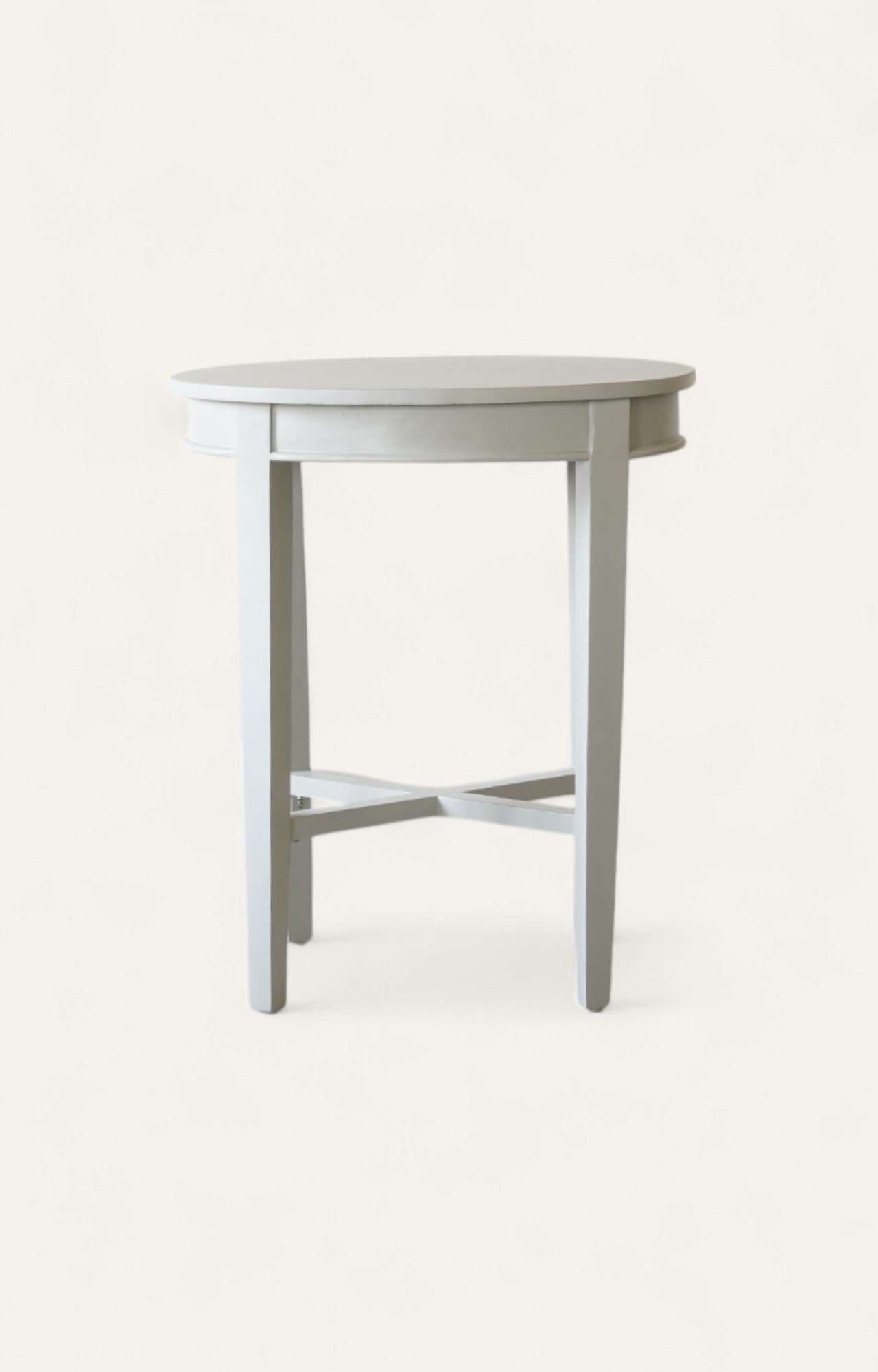 Round Gray Table