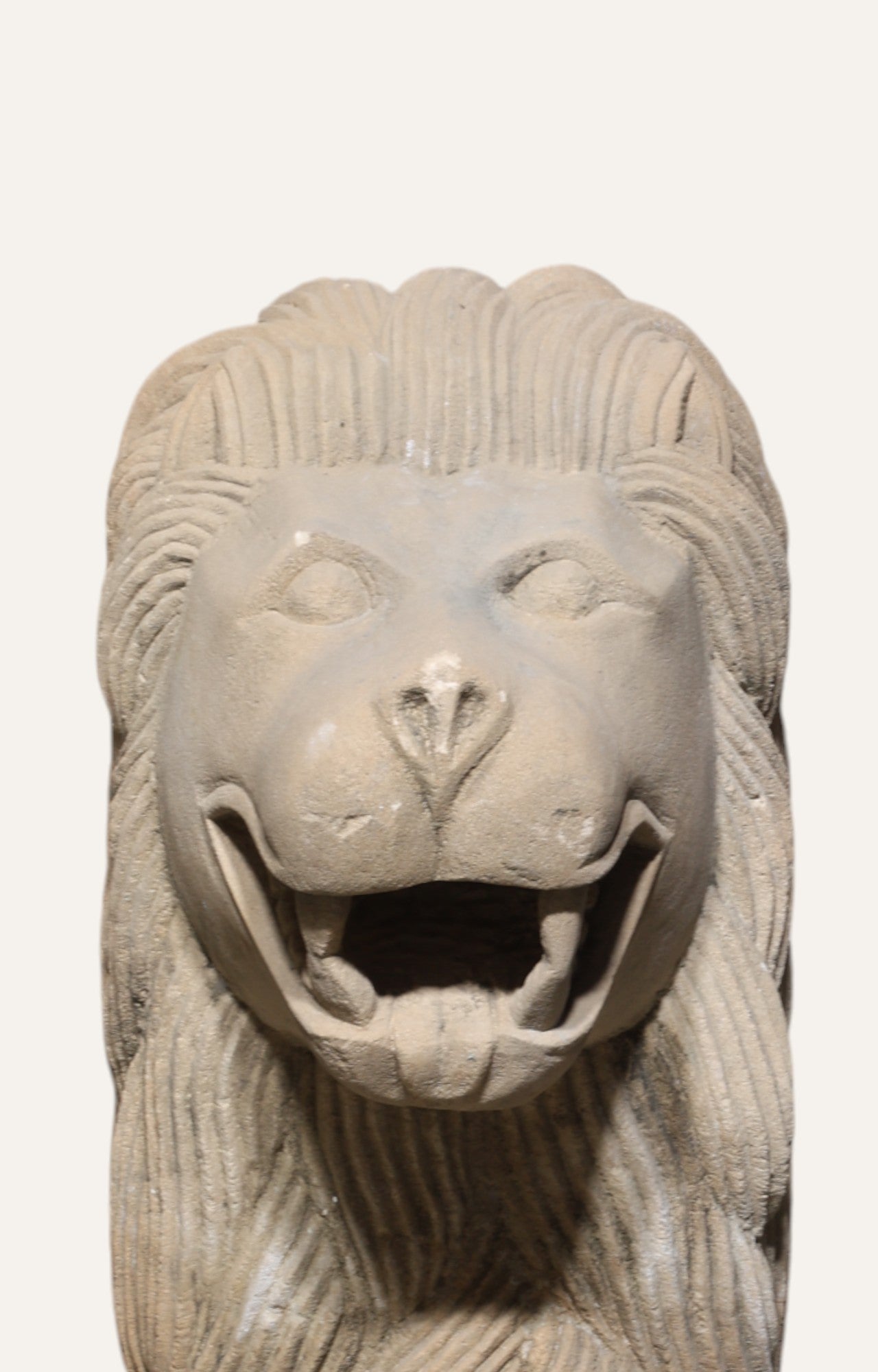  Lion Sandstone Sculpture