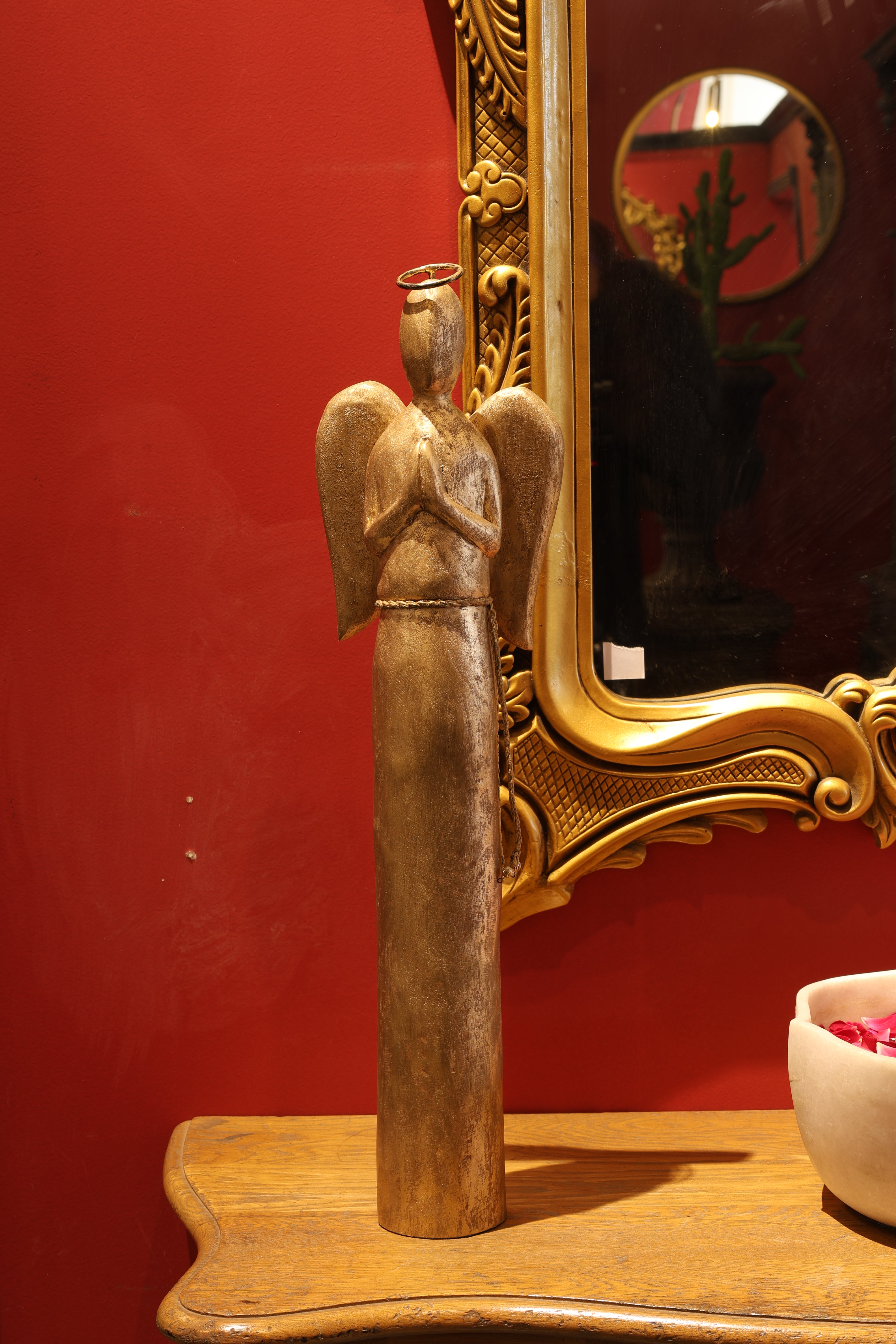 Wooden Winged Angel