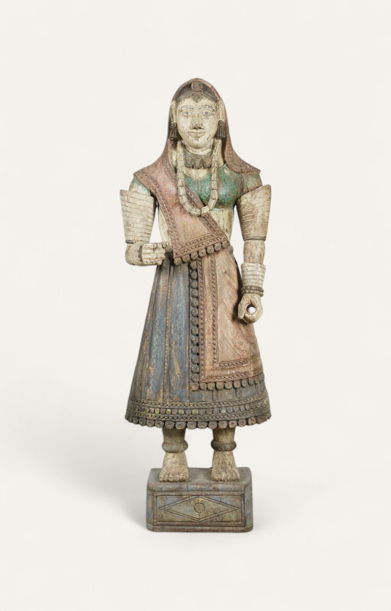 decorative wooden statue