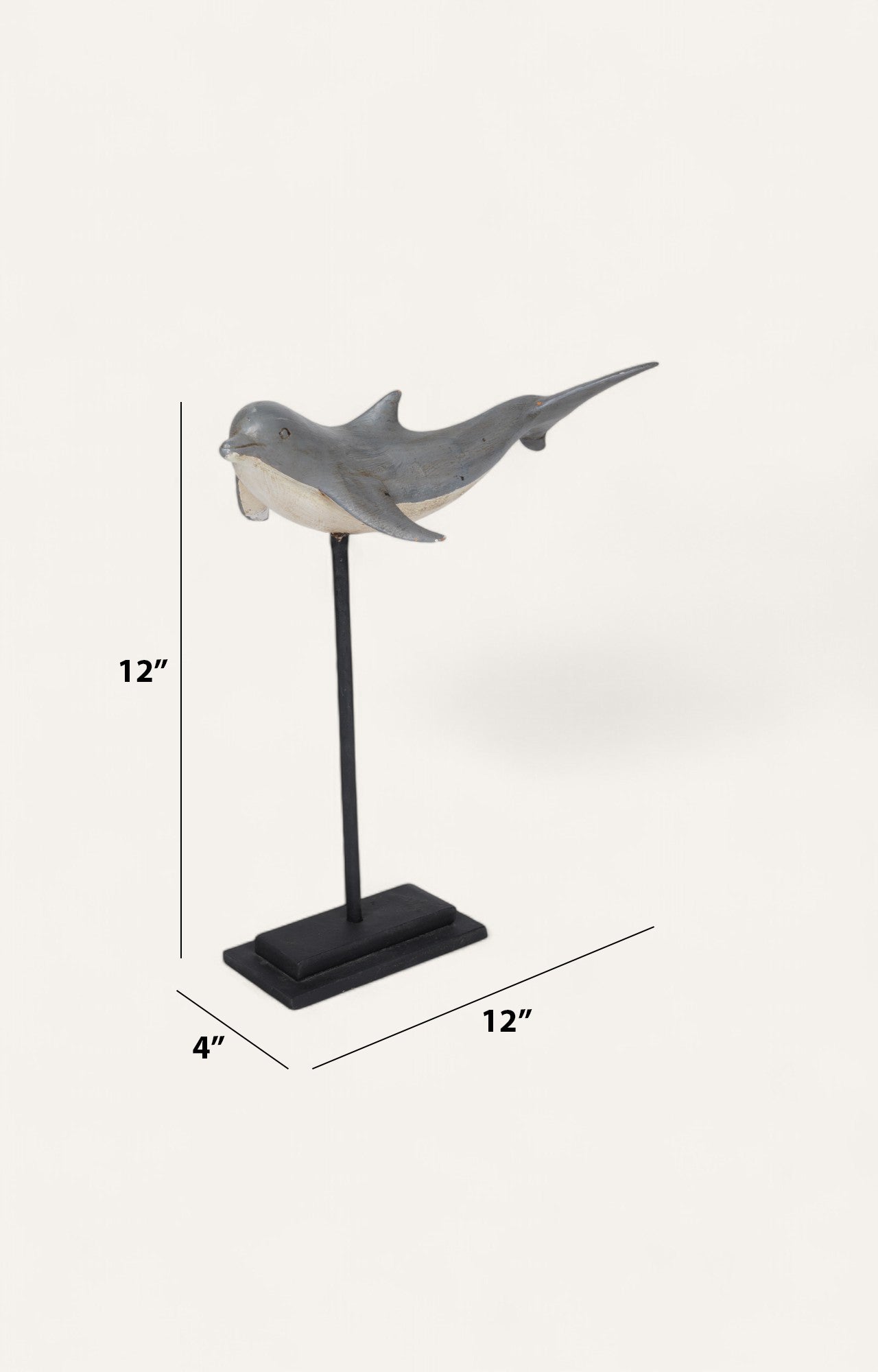 Dolphin Sculpture Decor