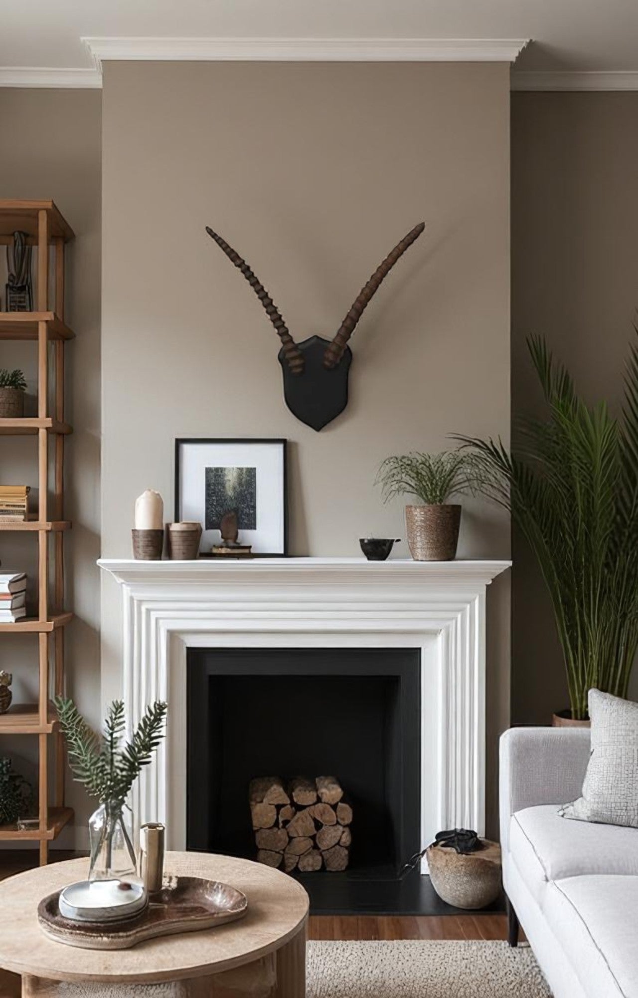 Thick Spiral Horn Antlers