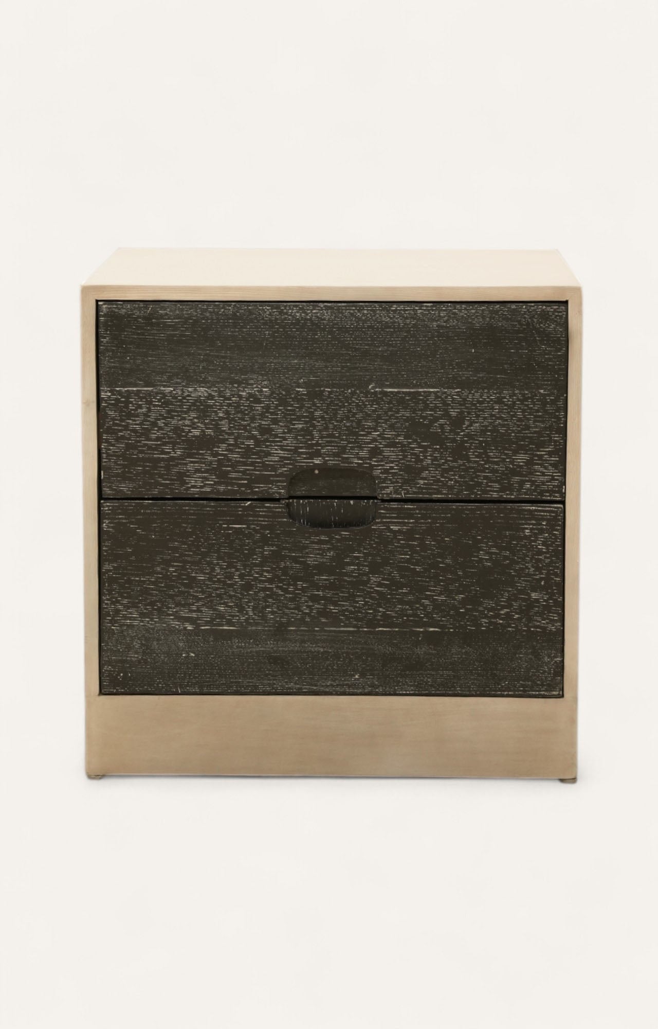Two-drawer nightstand 