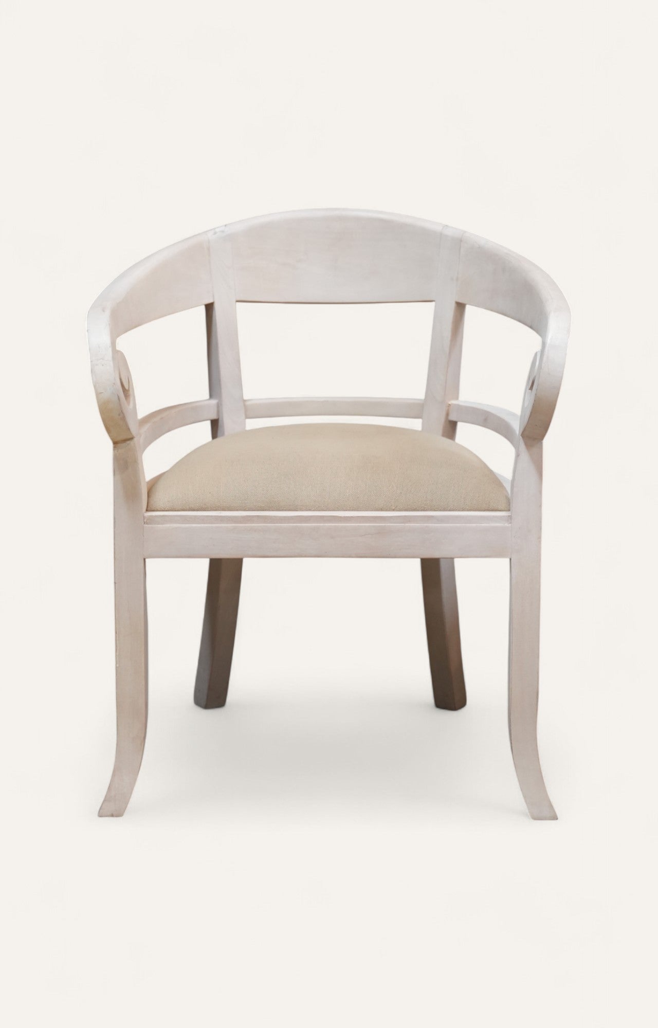 Curved Tub Accent Chair