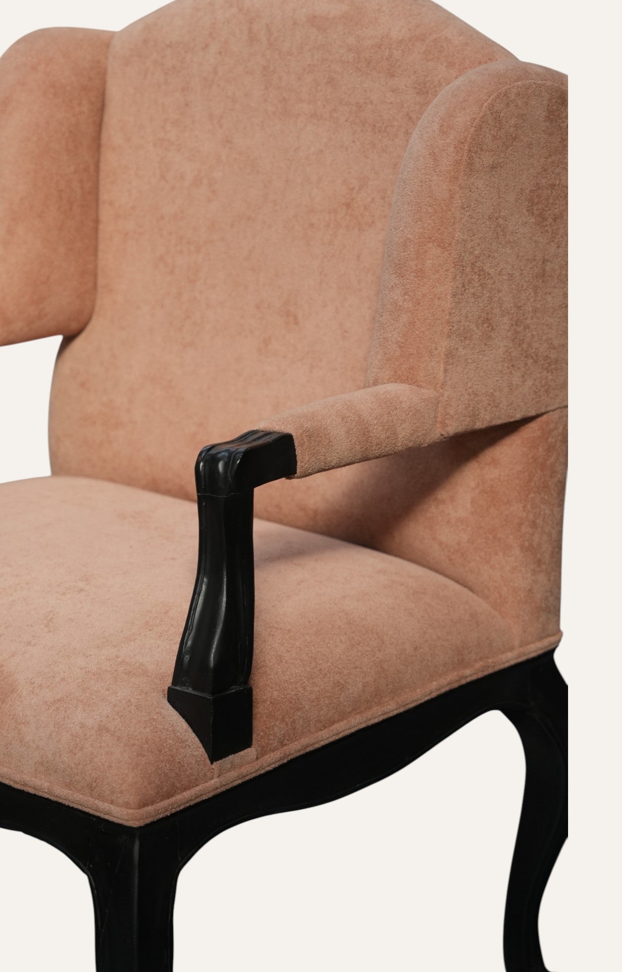 wingback lounge chair