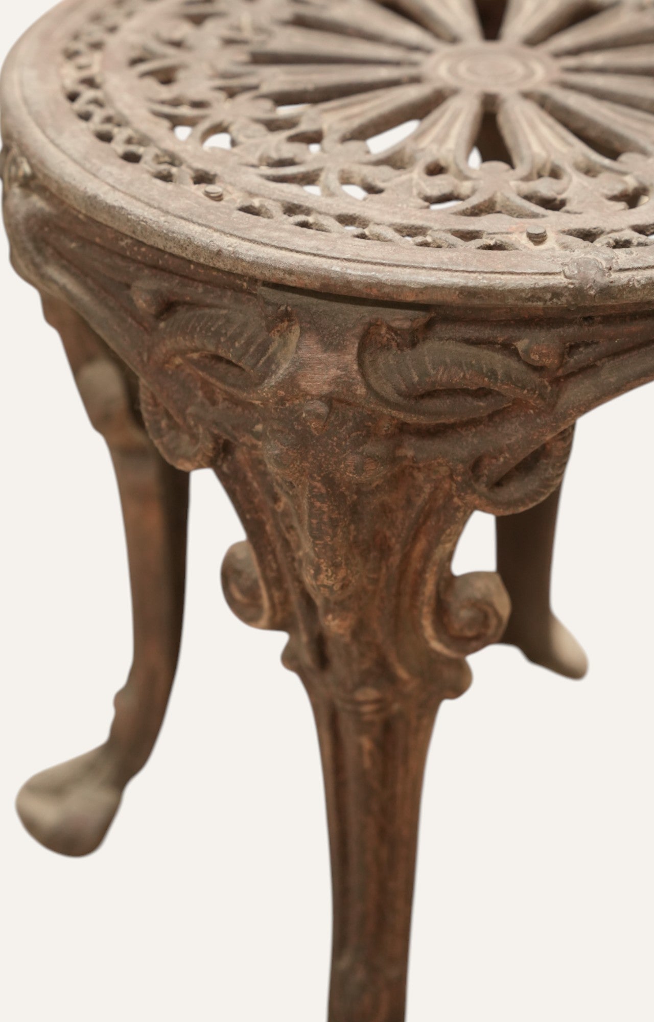 Iron Outdoor Side Table