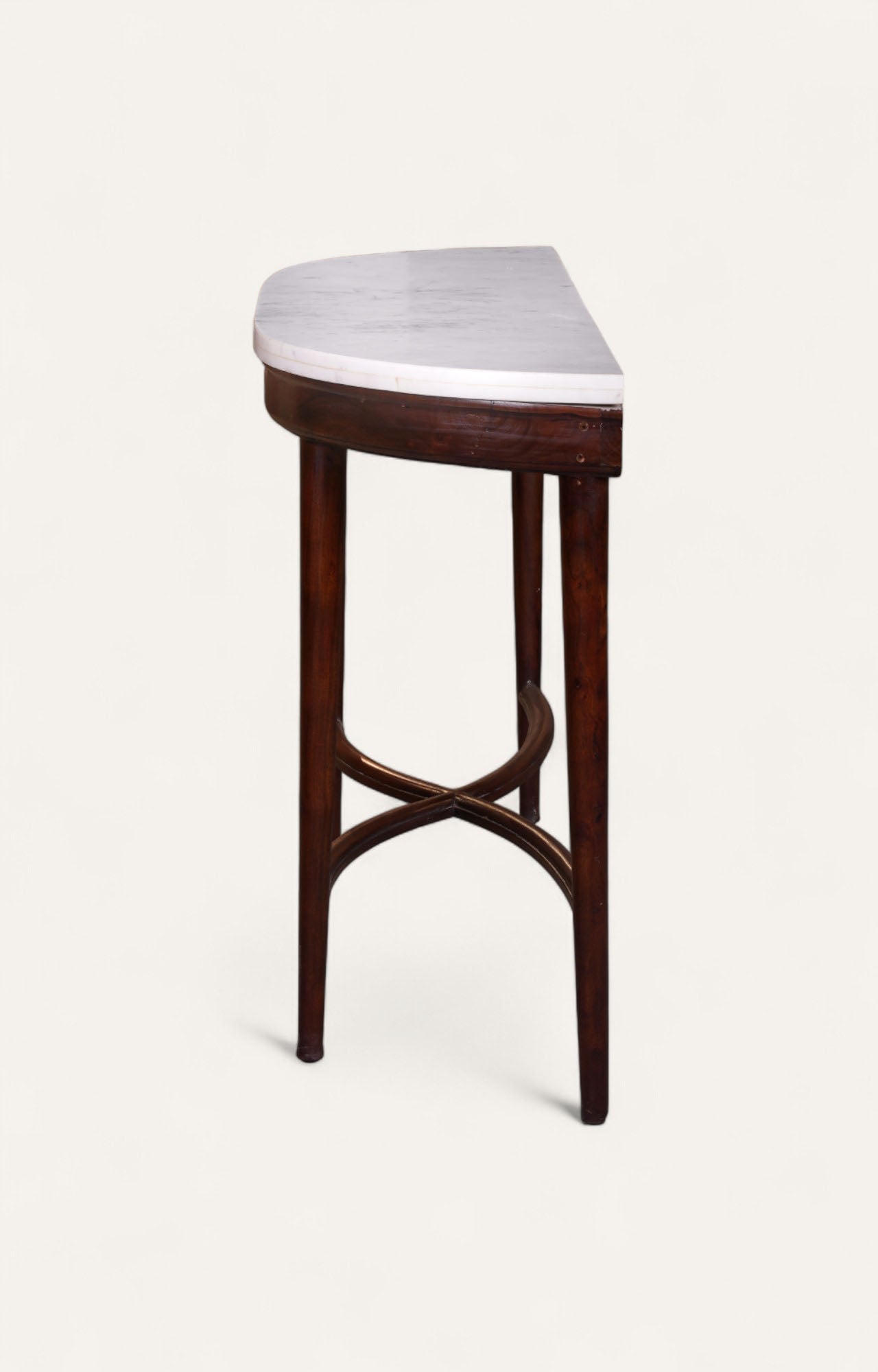 Half-moon console table 