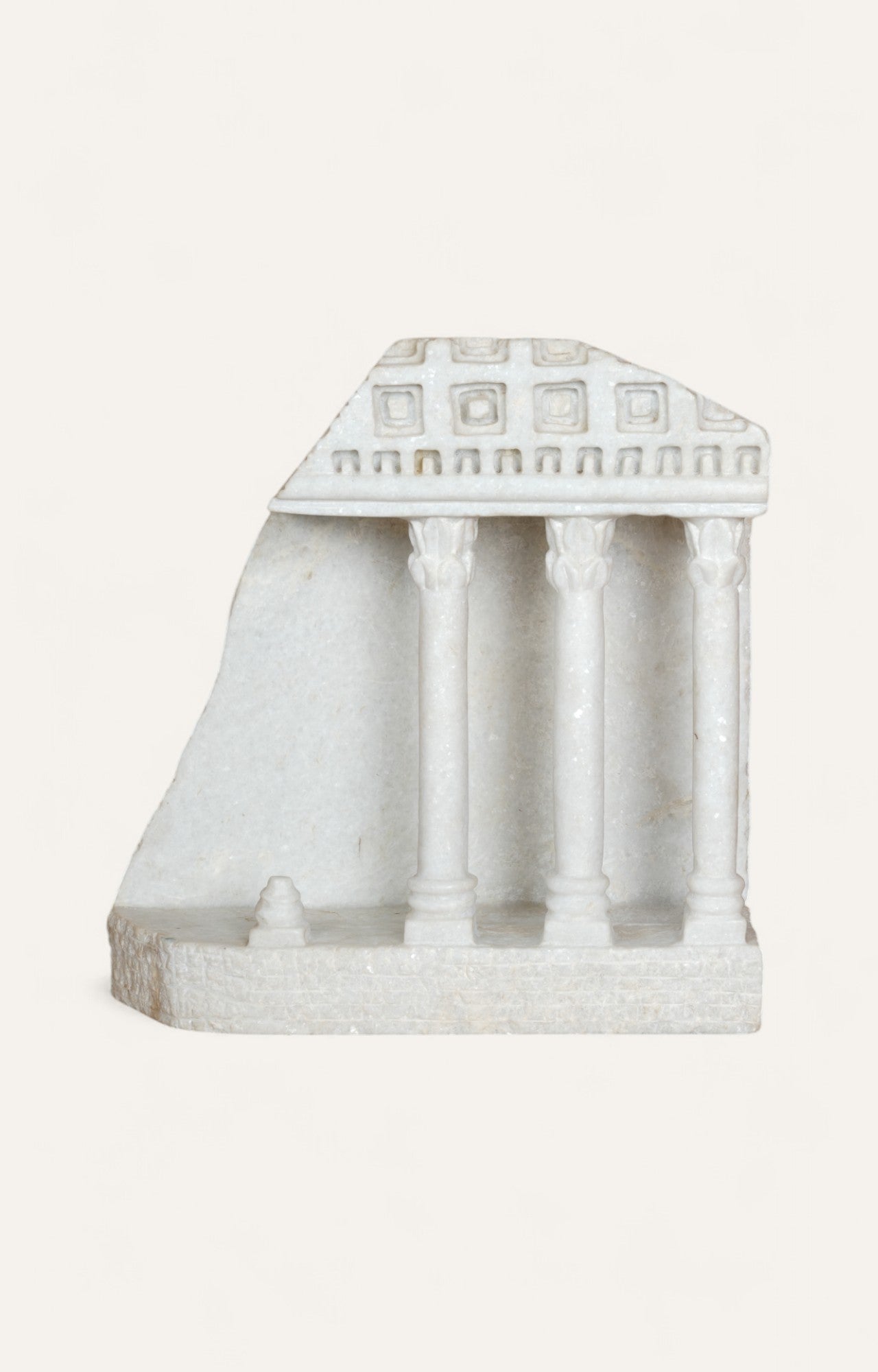 Marble Greek Pillar Ruin