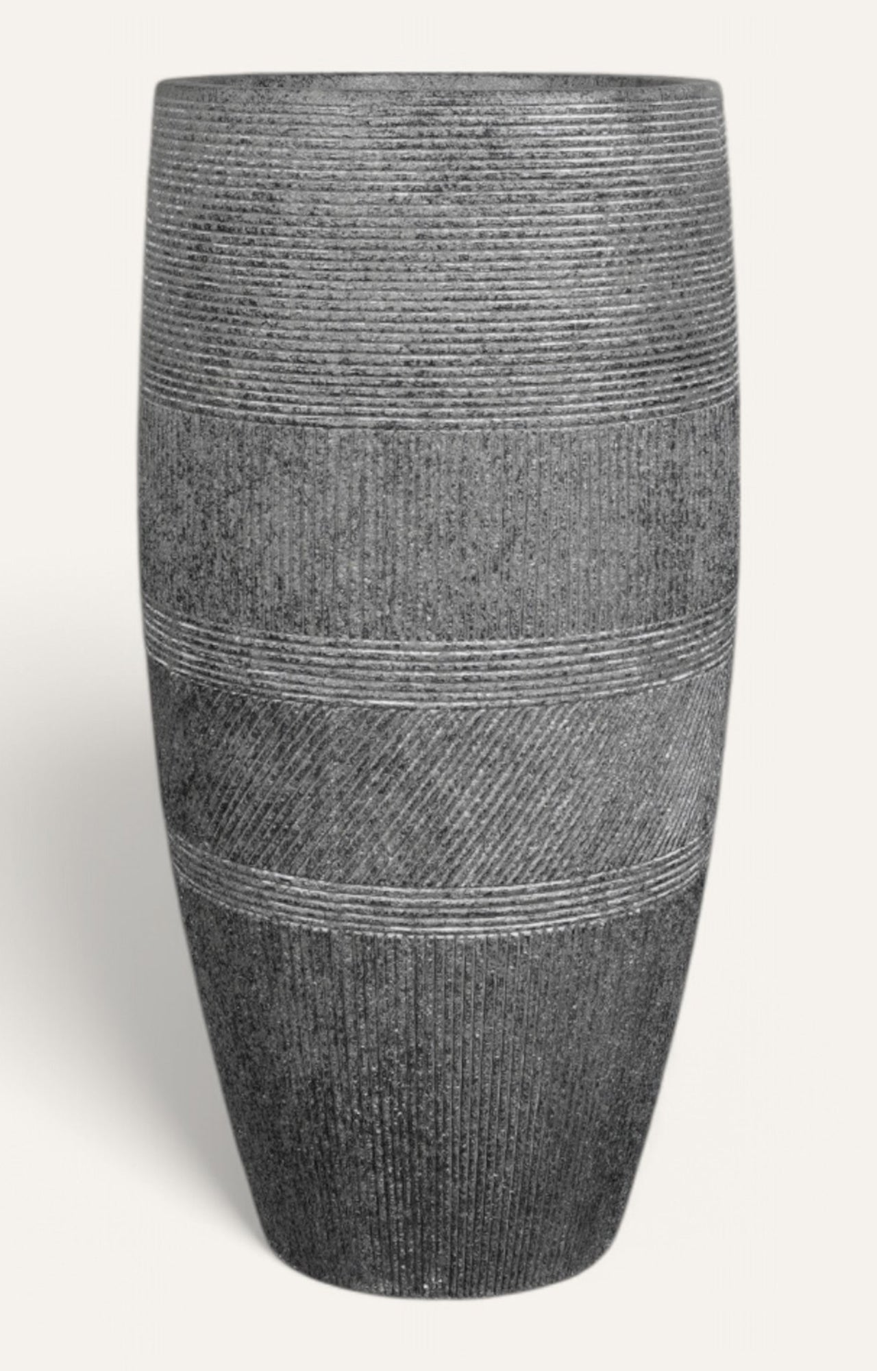 Sanded Texture Round Planter