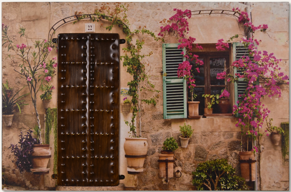 Rustic Wooden Door Wall Art