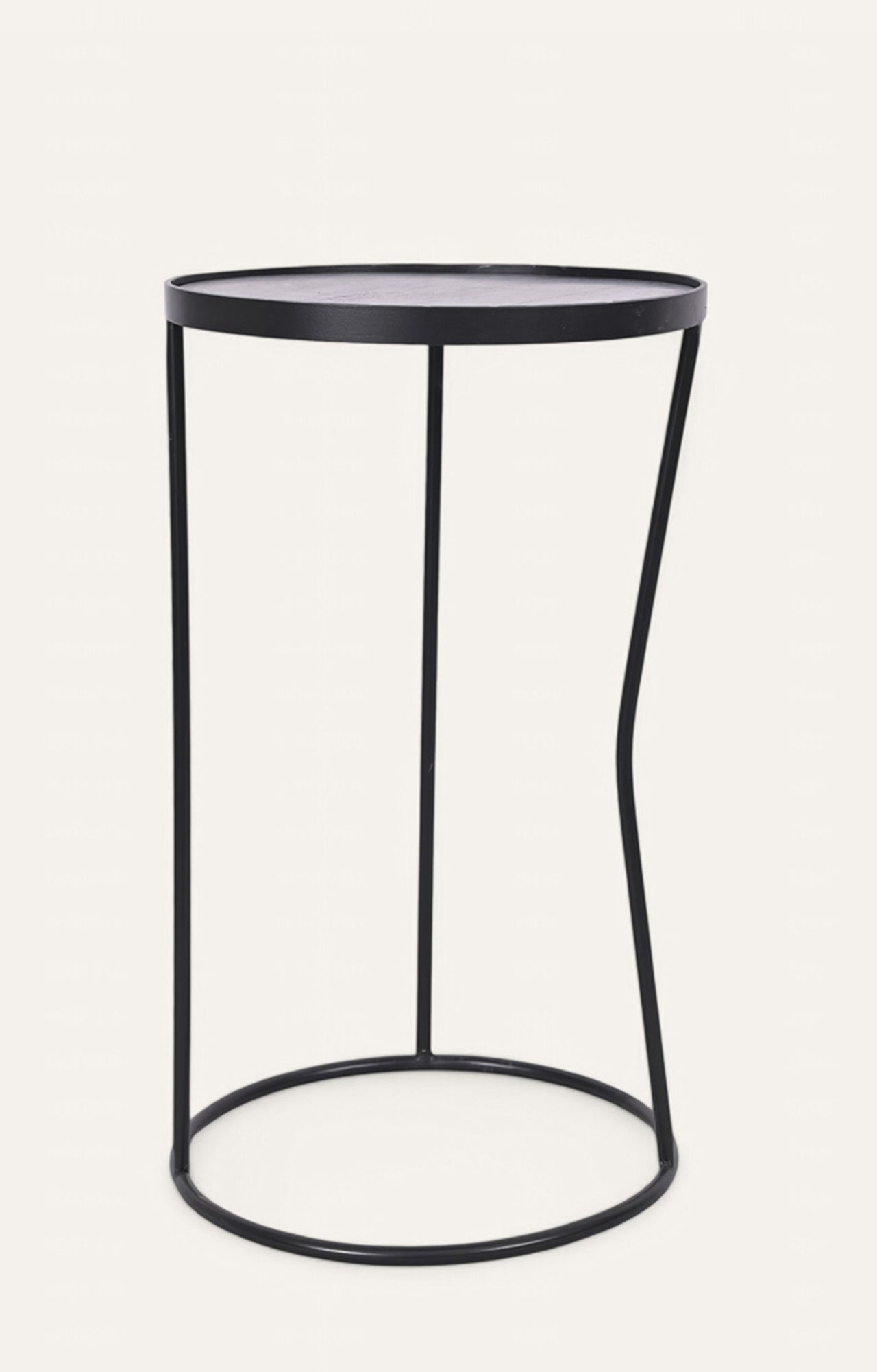 Sculptural Metal Side Tables