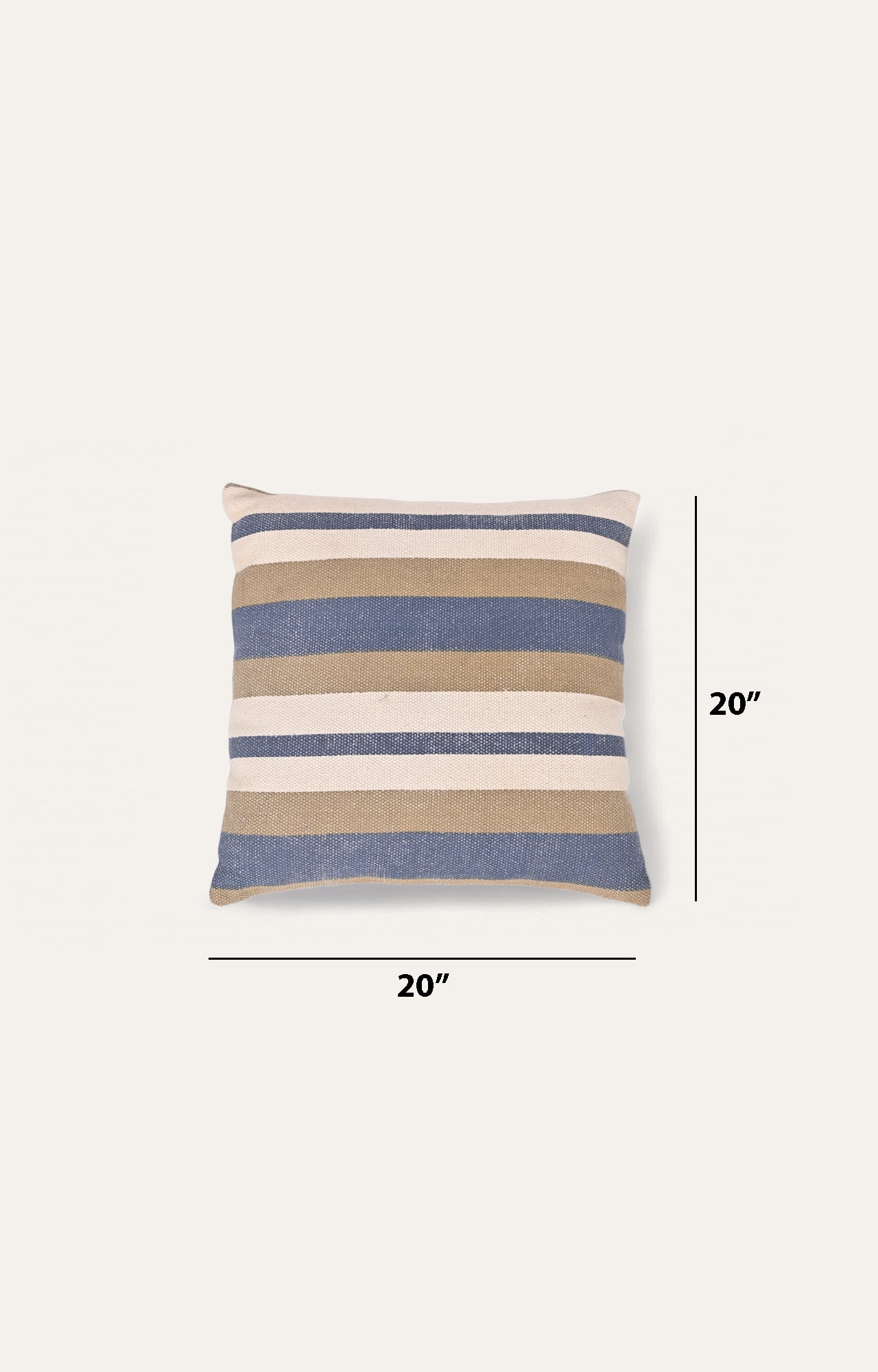 Striped Cushions Cover_size