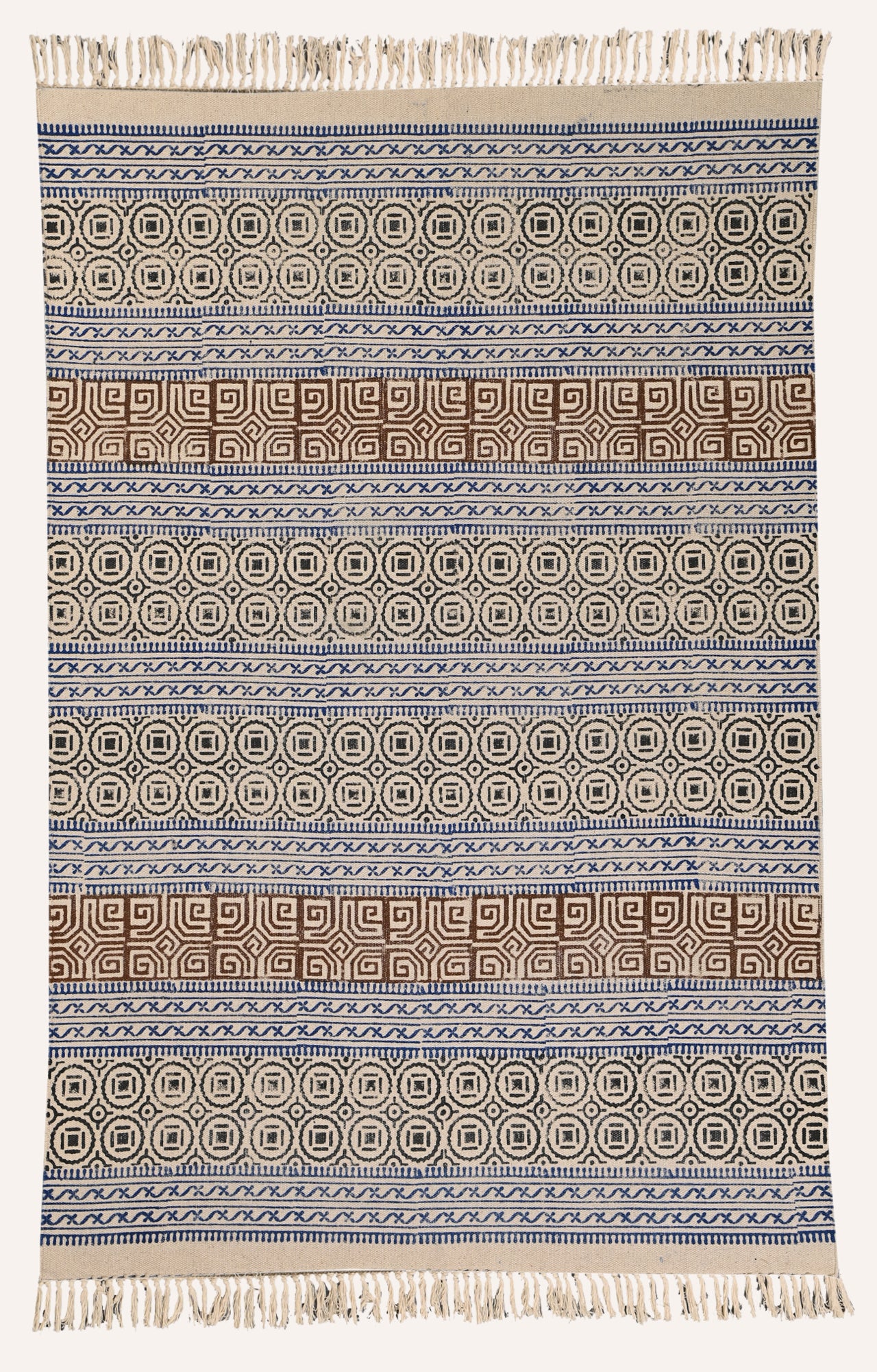 Striped Pattern Area Rug