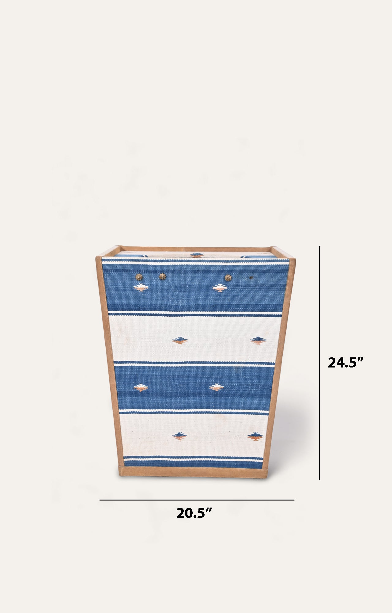 Striped_Upholstered_Laundry_Bin_size