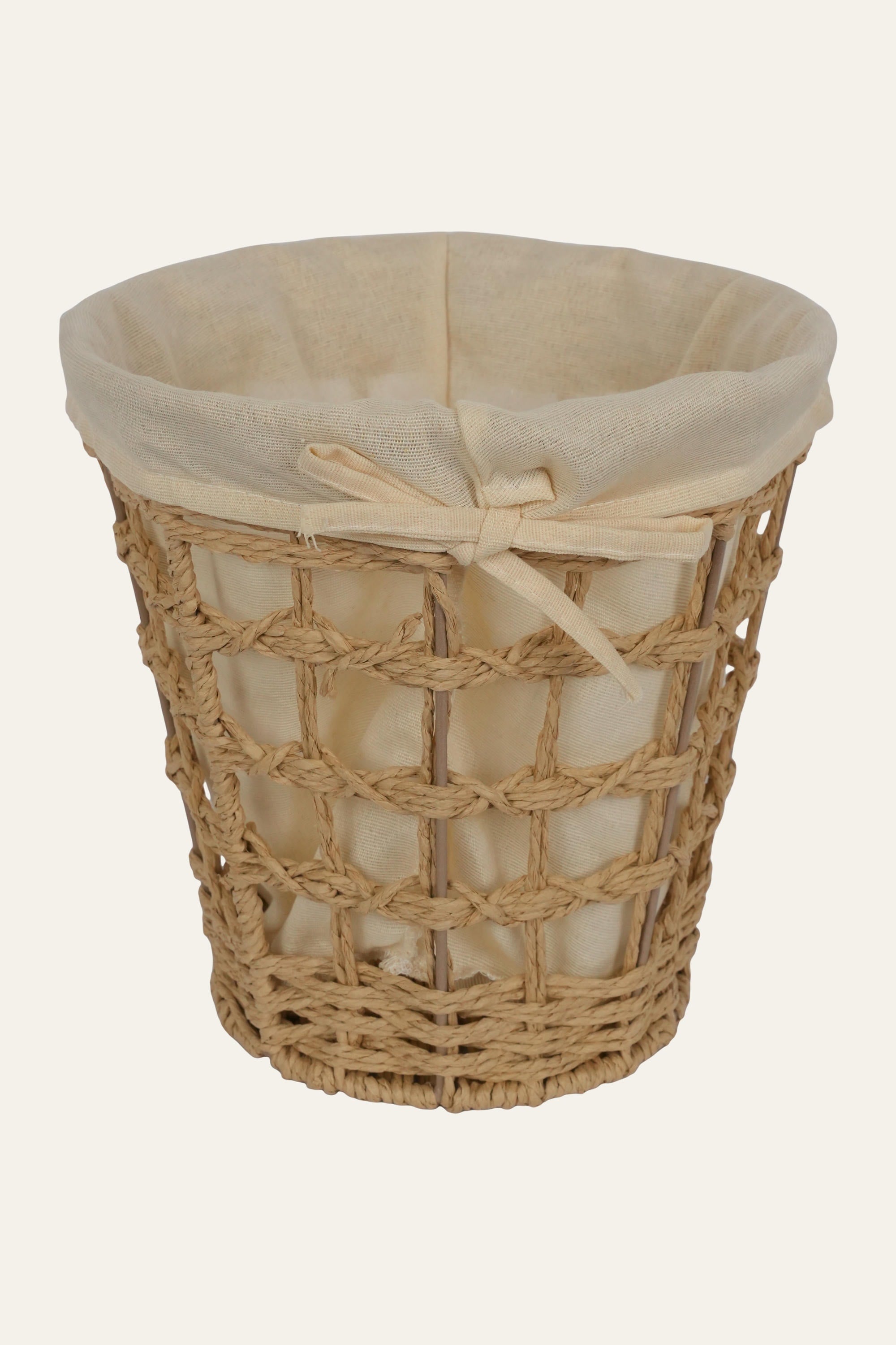 Stylish Decorative Storage Basket with Soft Fabric Liner