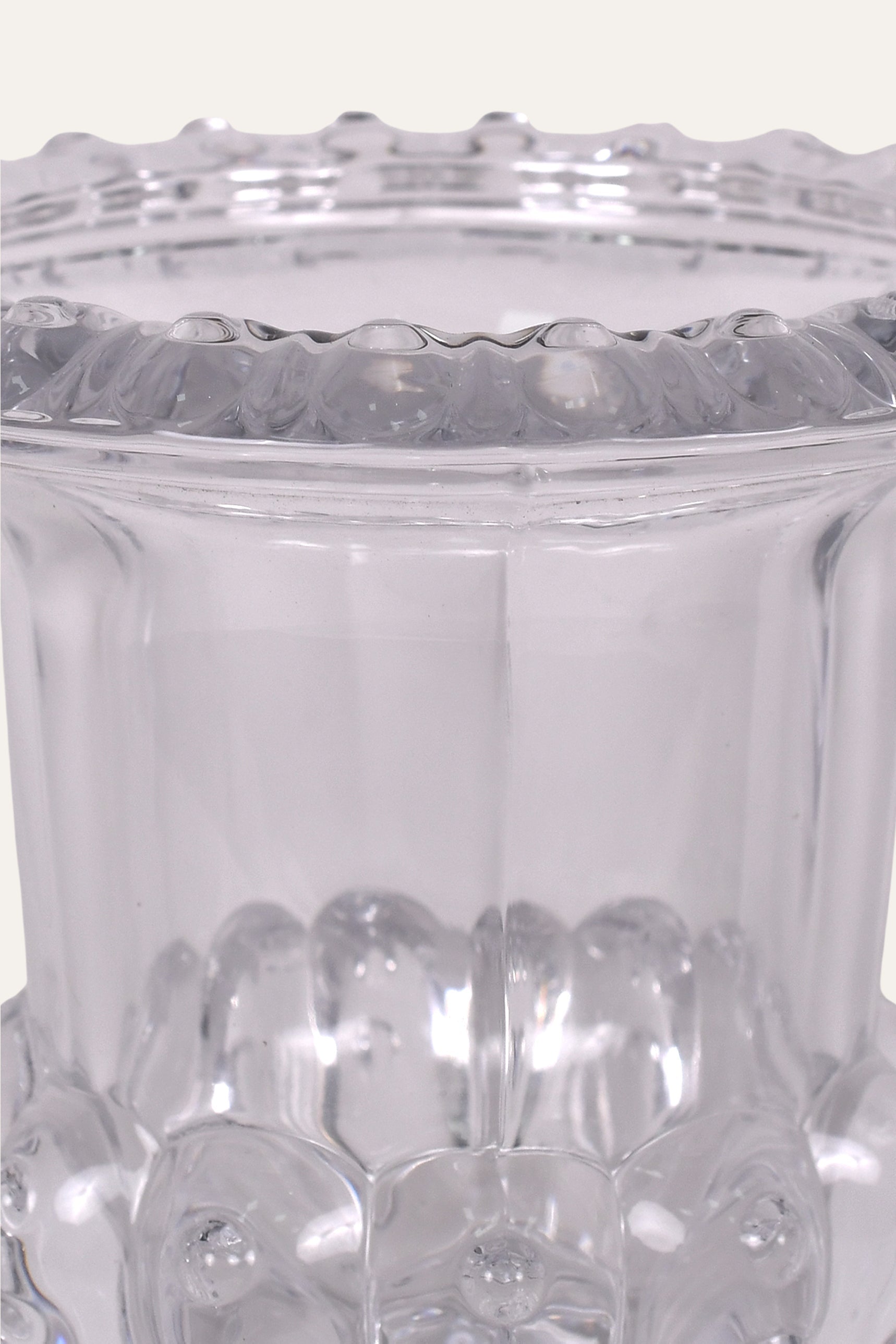 Stylish glass candle holder for modern home interiors